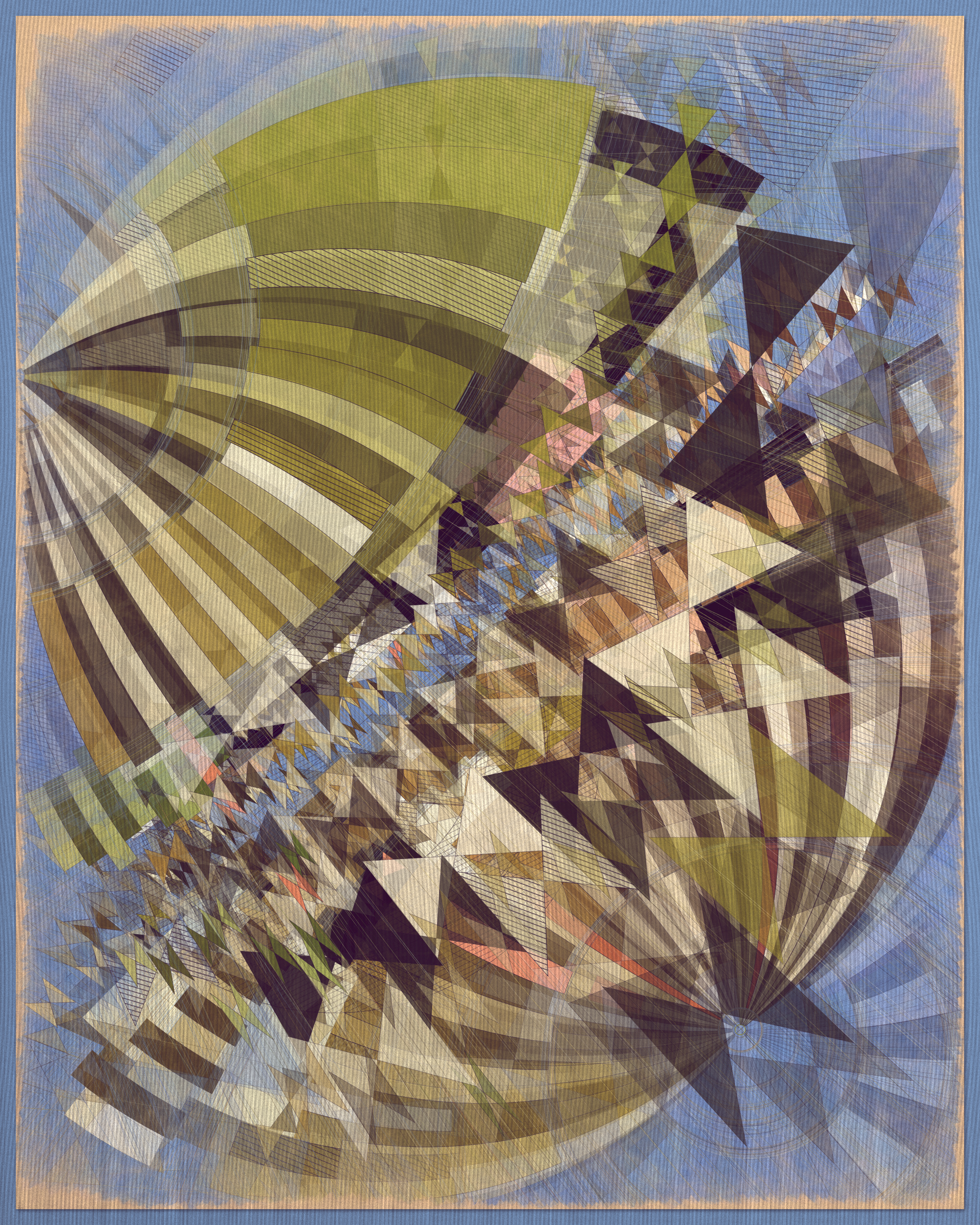 Art Blocks - Art Blocks v2 - Fontana #94 - NFT # 367000094