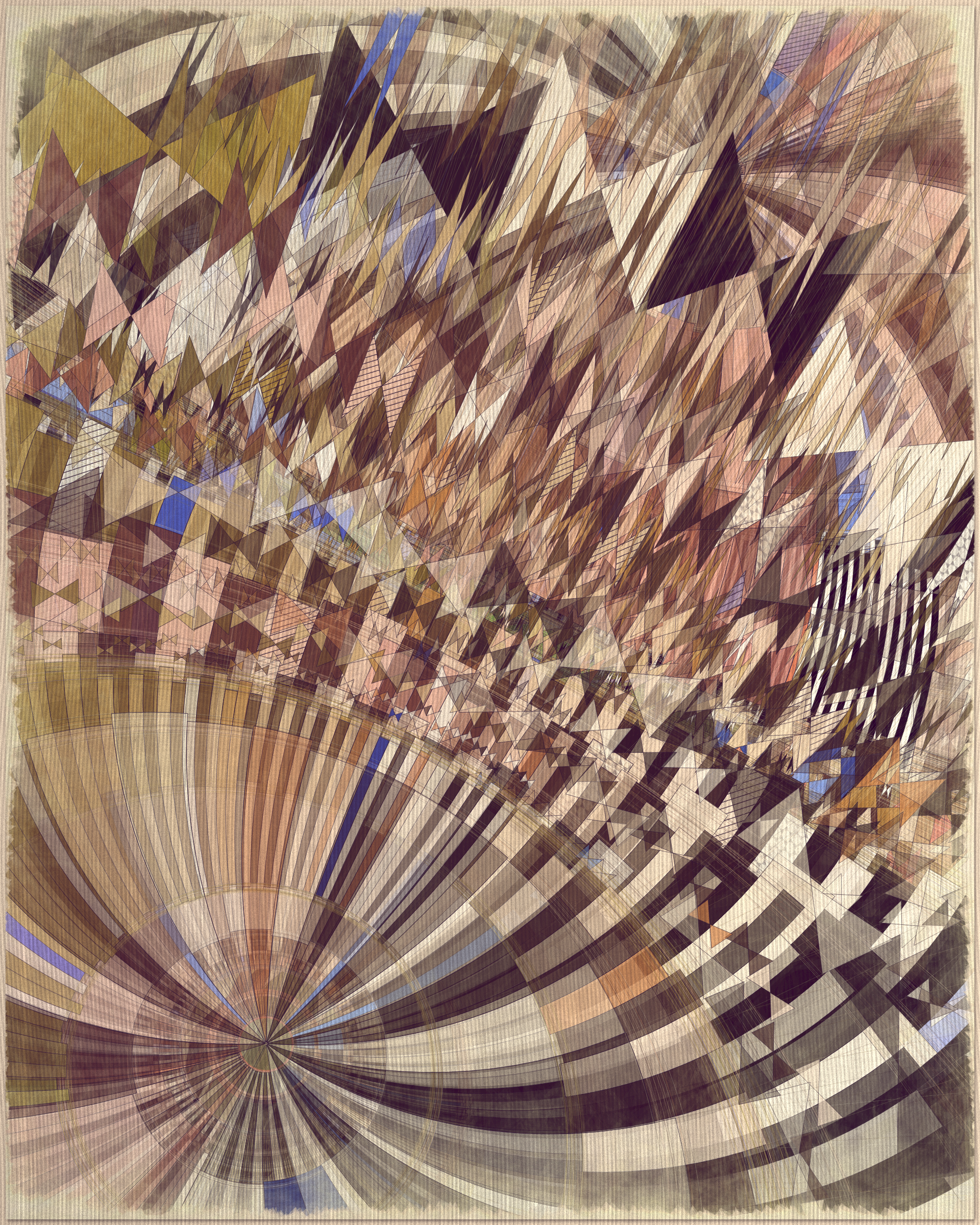 Art Blocks - Art Blocks v2 - Fontana #96 - NFT # 367000096