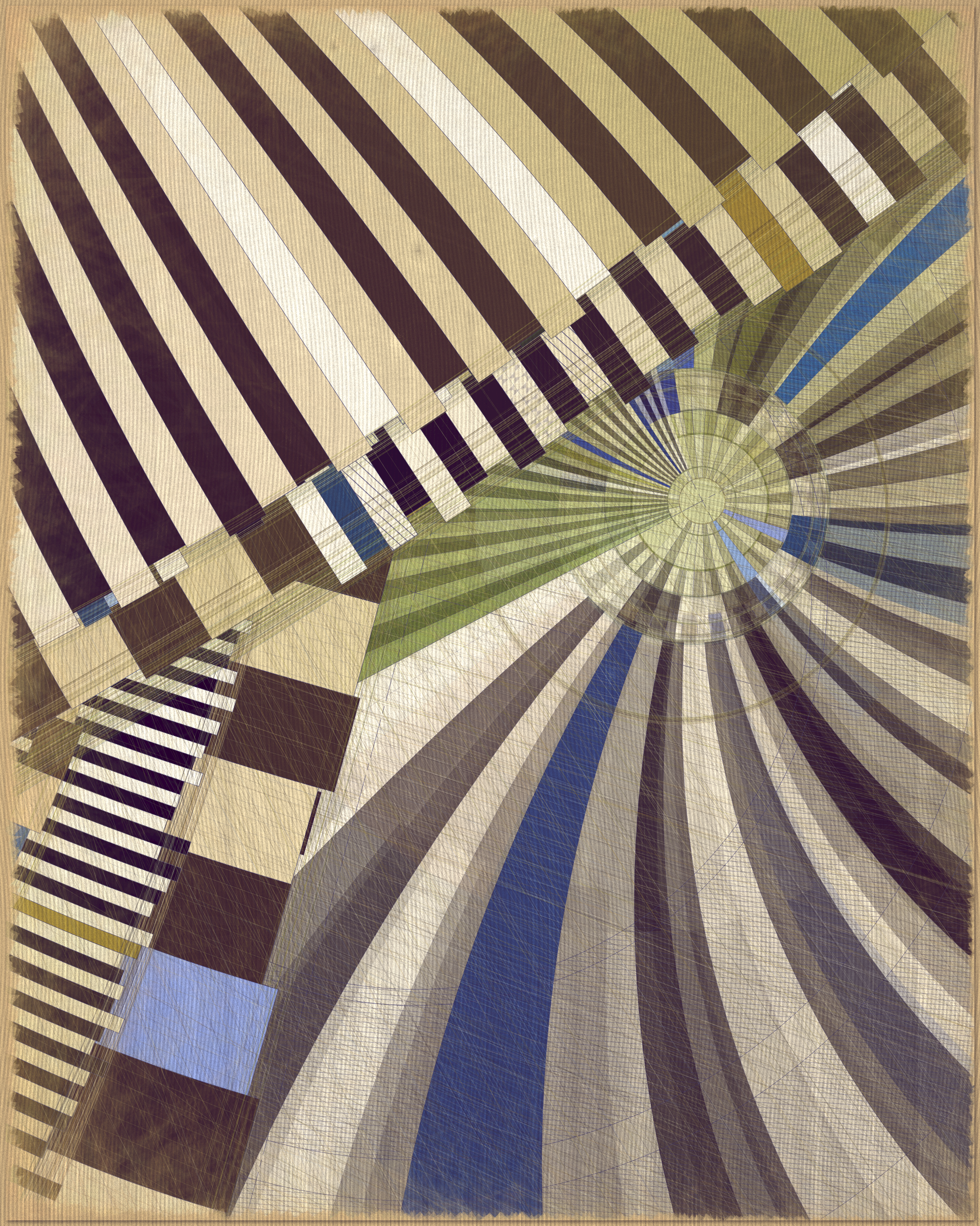 Art Blocks - Art Blocks v2 - Fontana #99 - NFT # 367000099