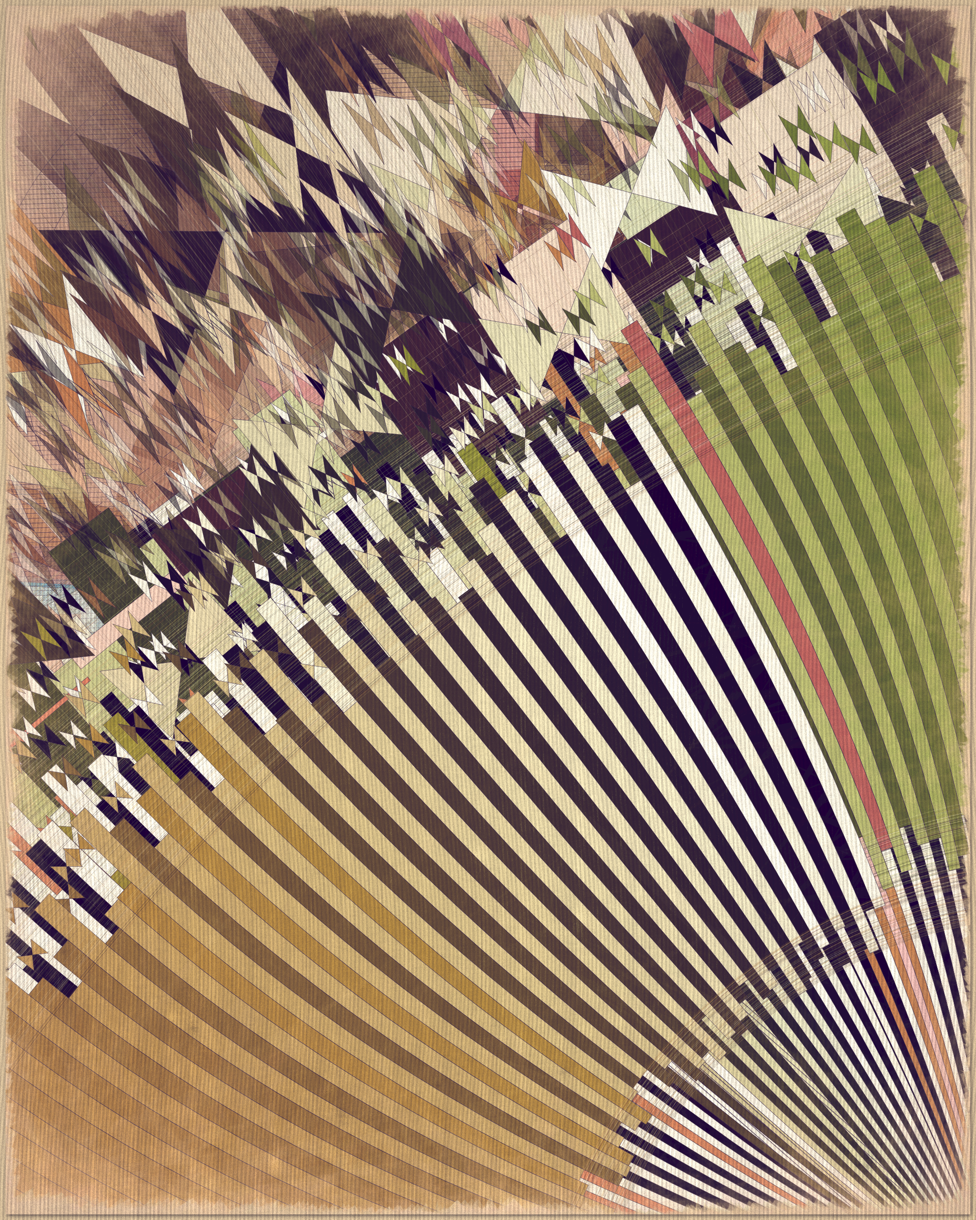 Art Blocks - Art Blocks v2 - Fontana #100 - NFT # 367000100