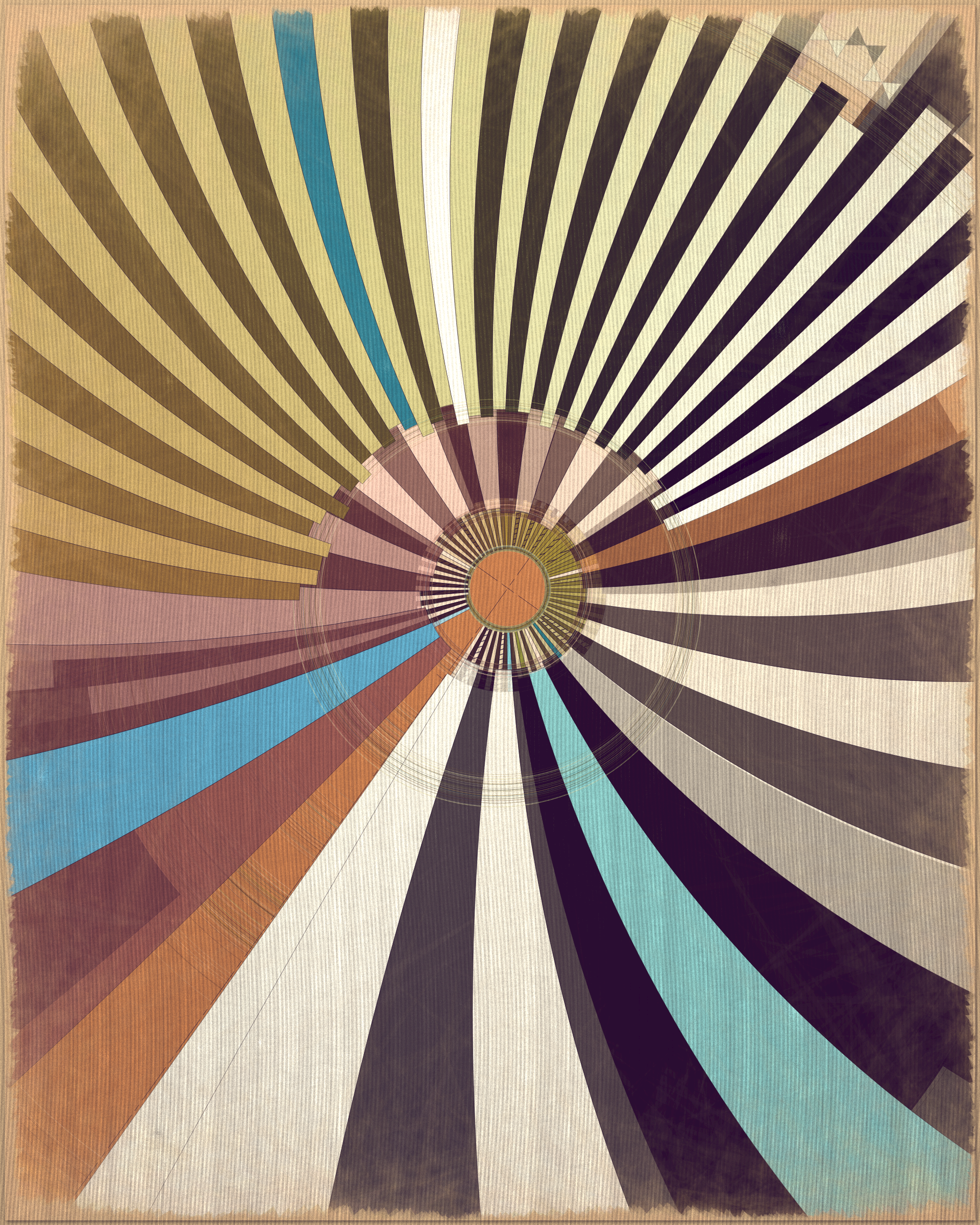 Art Blocks - Art Blocks v2 - Fontana #104 - NFT # 367000104