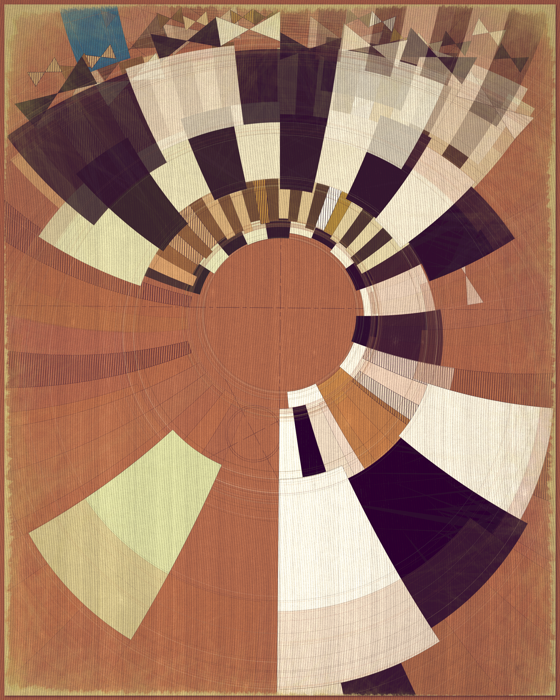 Art Blocks - Art Blocks v2 - Fontana #105 - NFT # 367000105