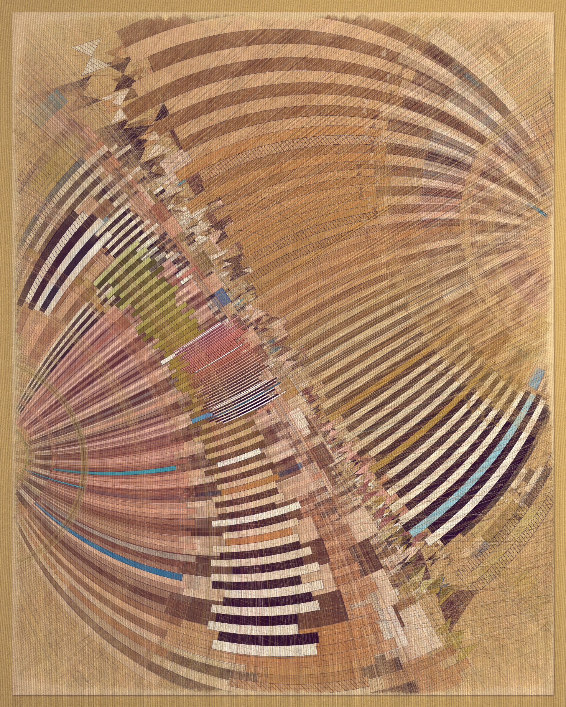 Art Blocks - Art Blocks v2 - Fontana #106 - NFT # 367000106