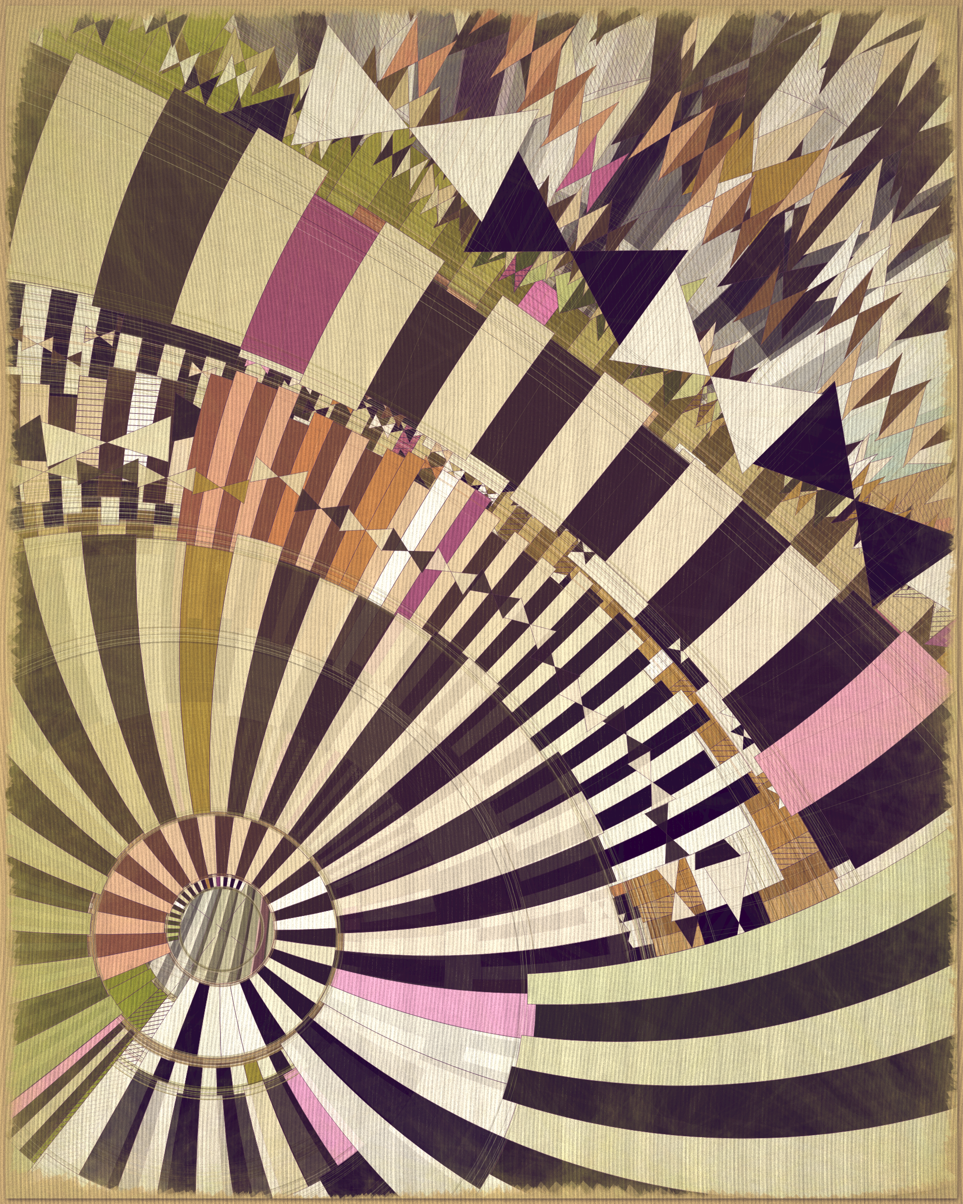 Art Blocks - Art Blocks v2 - Fontana #107 - NFT # 367000107