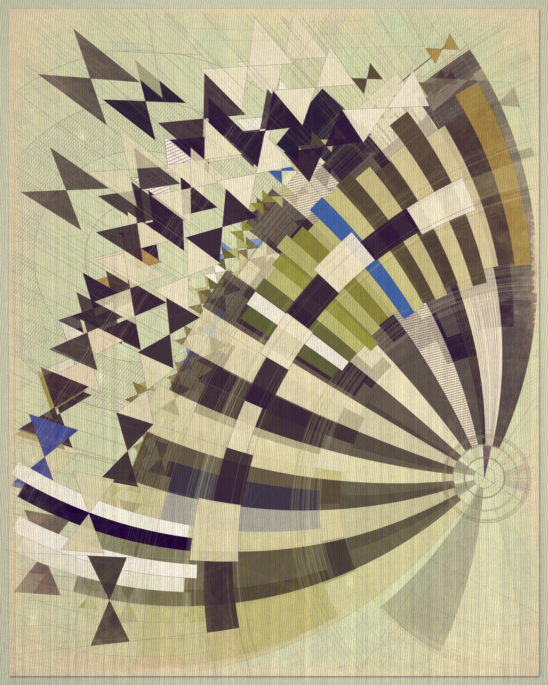 Art Blocks - Art Blocks v2 - Fontana #115 - NFT # 367000115