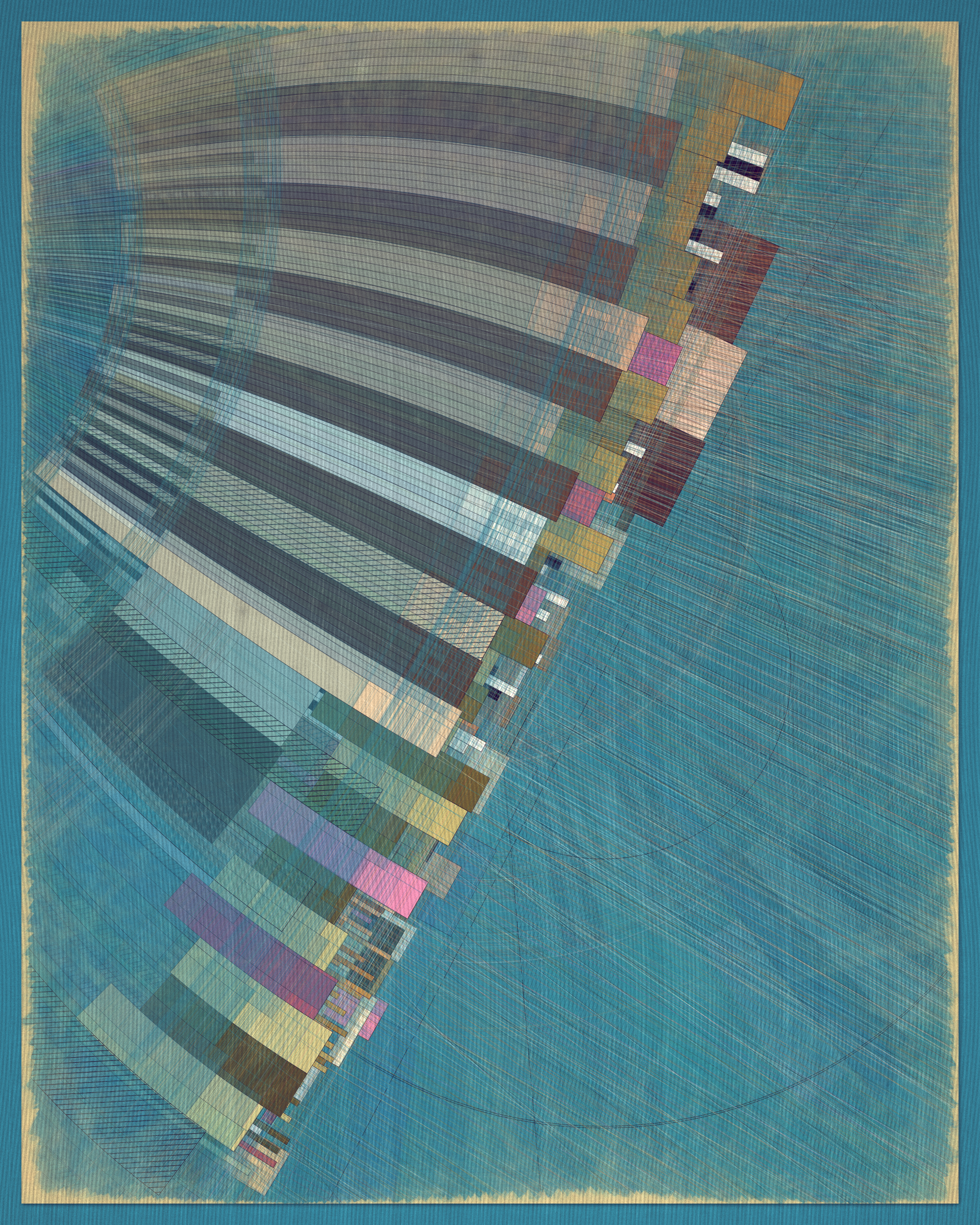 Art Blocks - Art Blocks v2 - Fontana #119 - NFT # 367000119