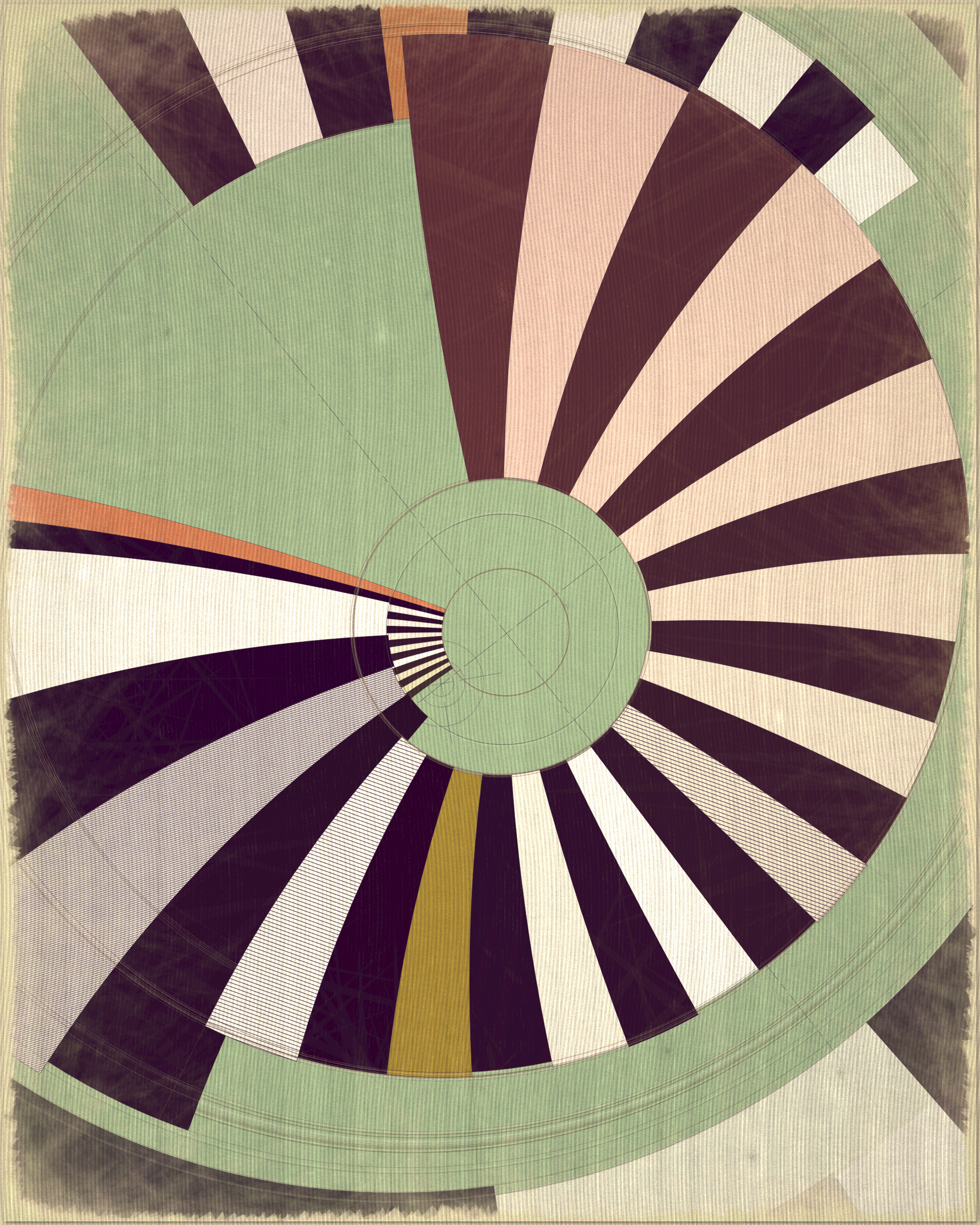 Art Blocks - Art Blocks v2 - Fontana #121 - NFT # 367000121