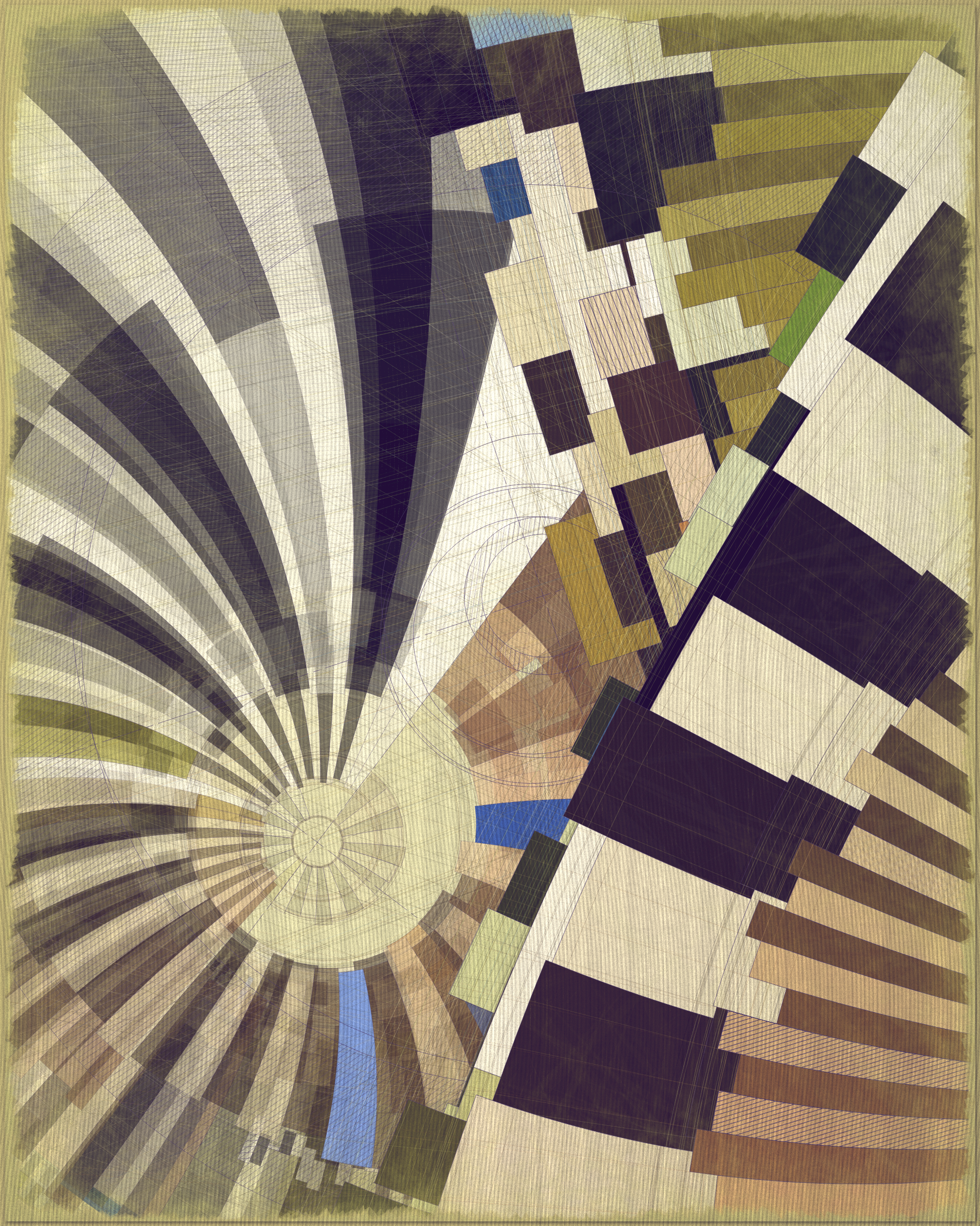 Art Blocks - Art Blocks v2 - Fontana #122 - NFT # 367000122