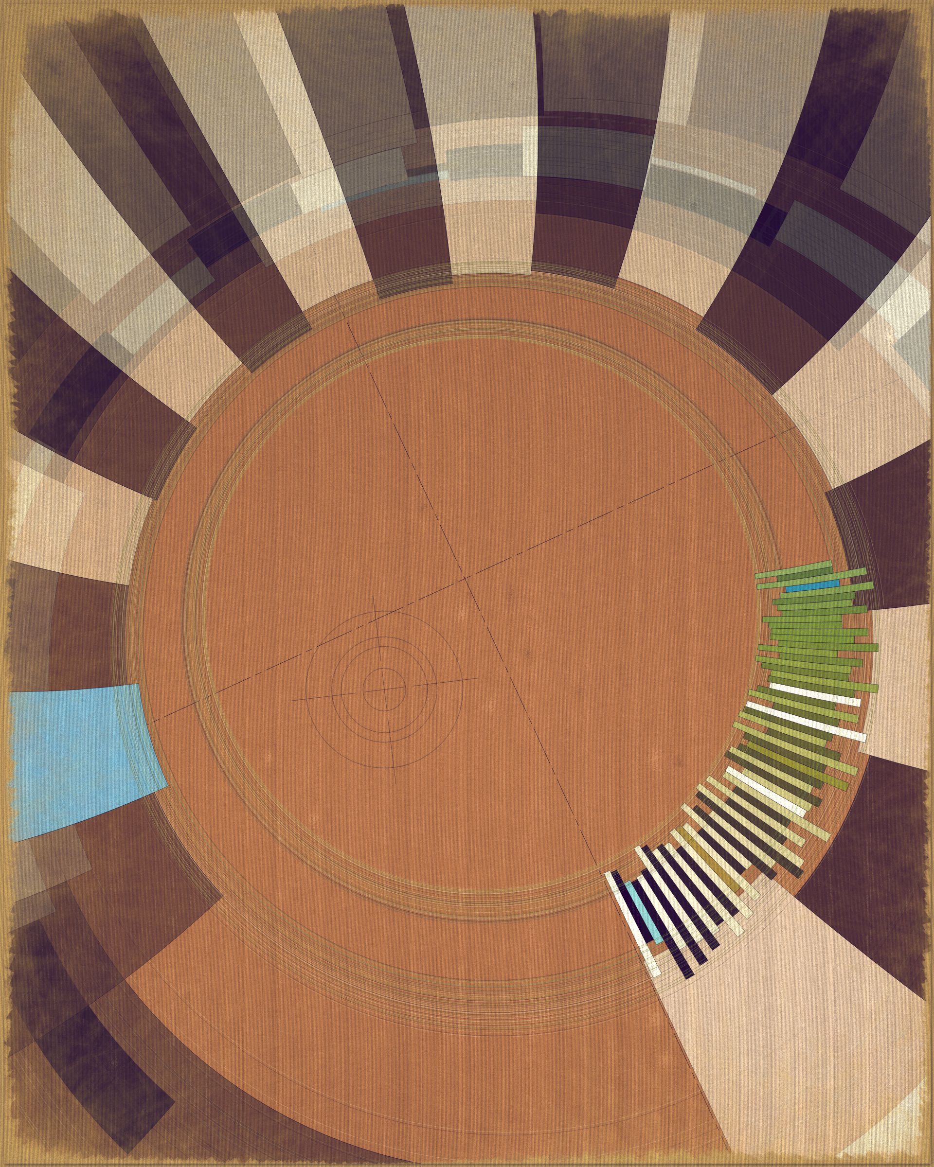 Art Blocks - Art Blocks v2 - Fontana #123 - NFT # 367000123