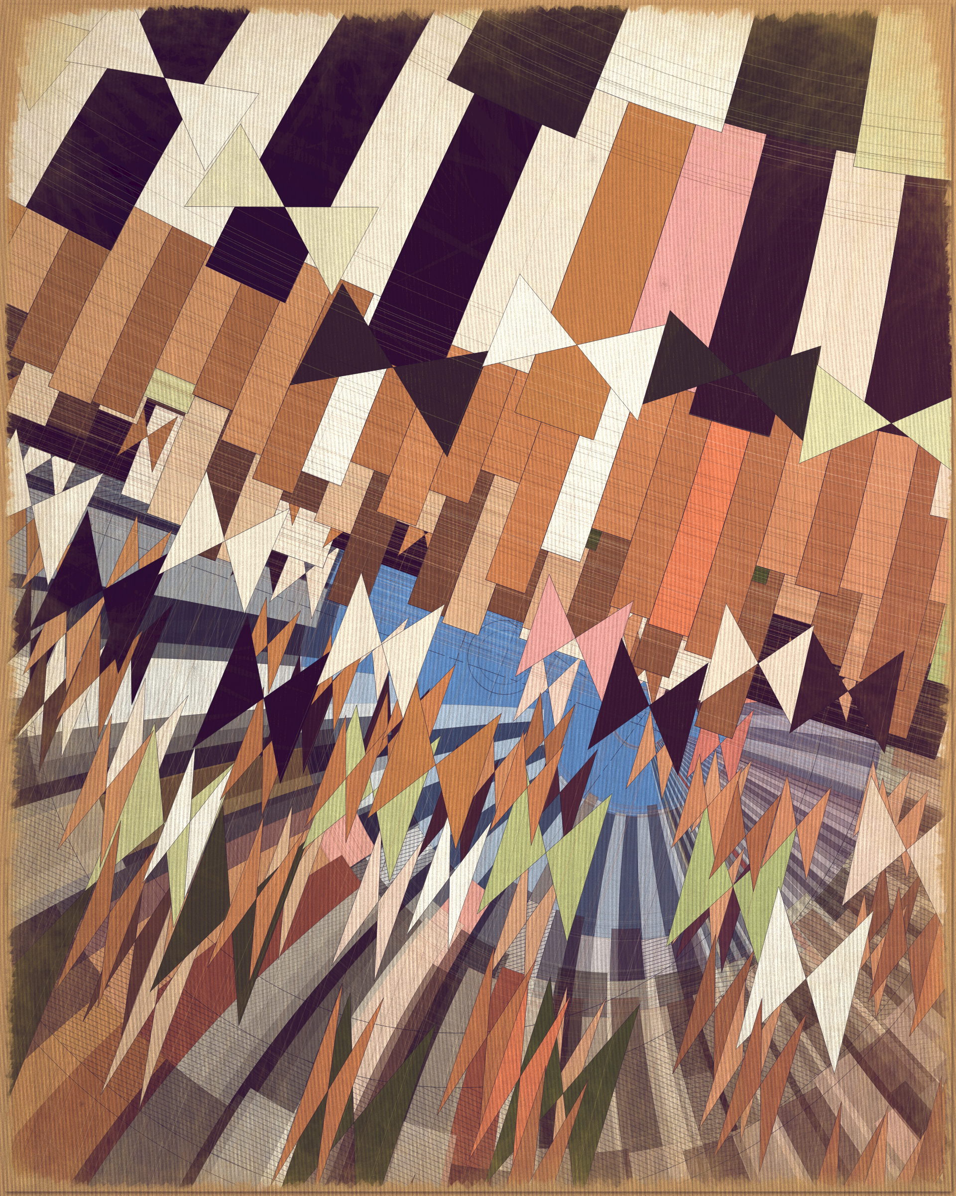 Art Blocks - Art Blocks v2 - Fontana #125 - NFT # 367000125