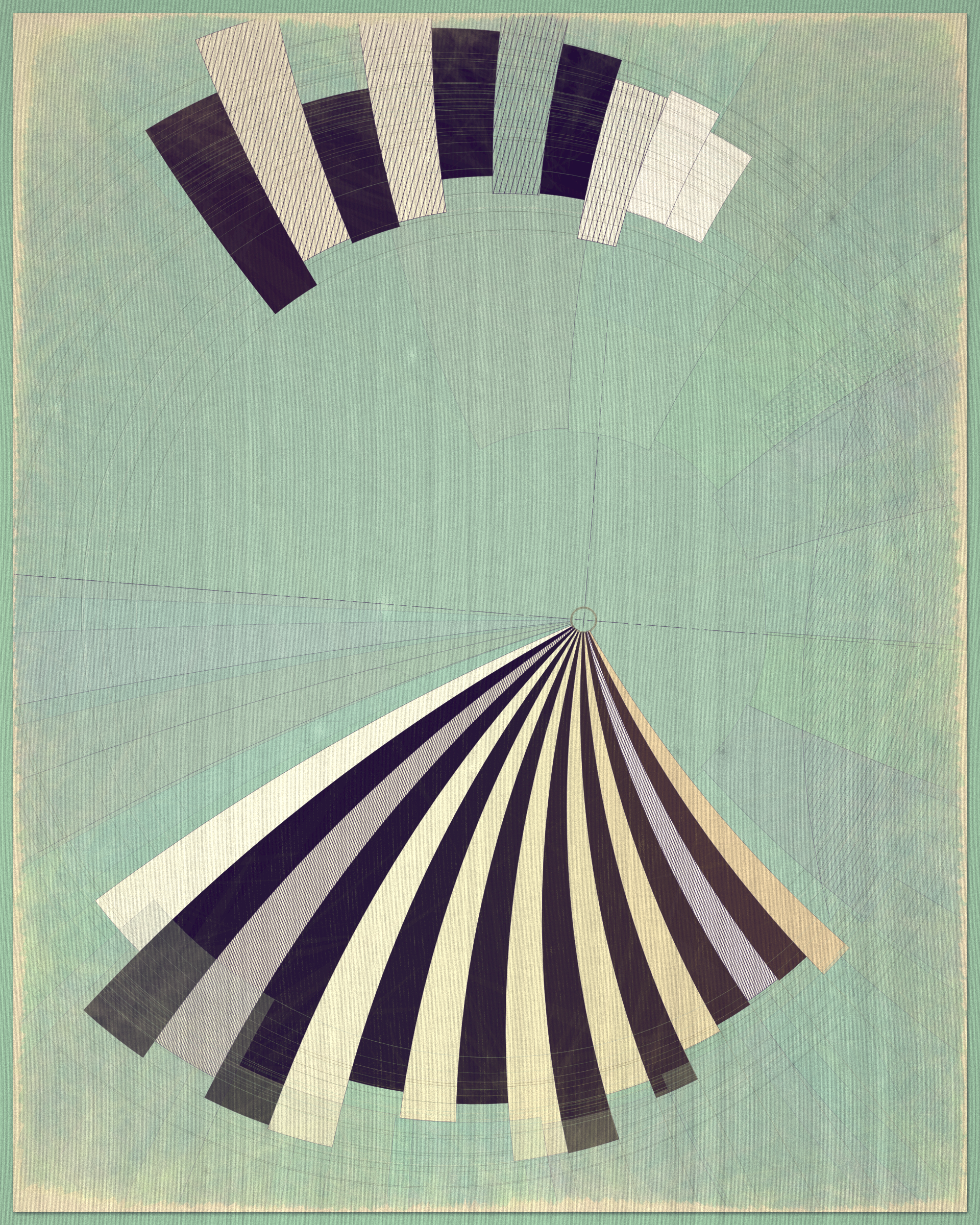 Art Blocks - Art Blocks v2 - Fontana #127 - NFT # 367000127