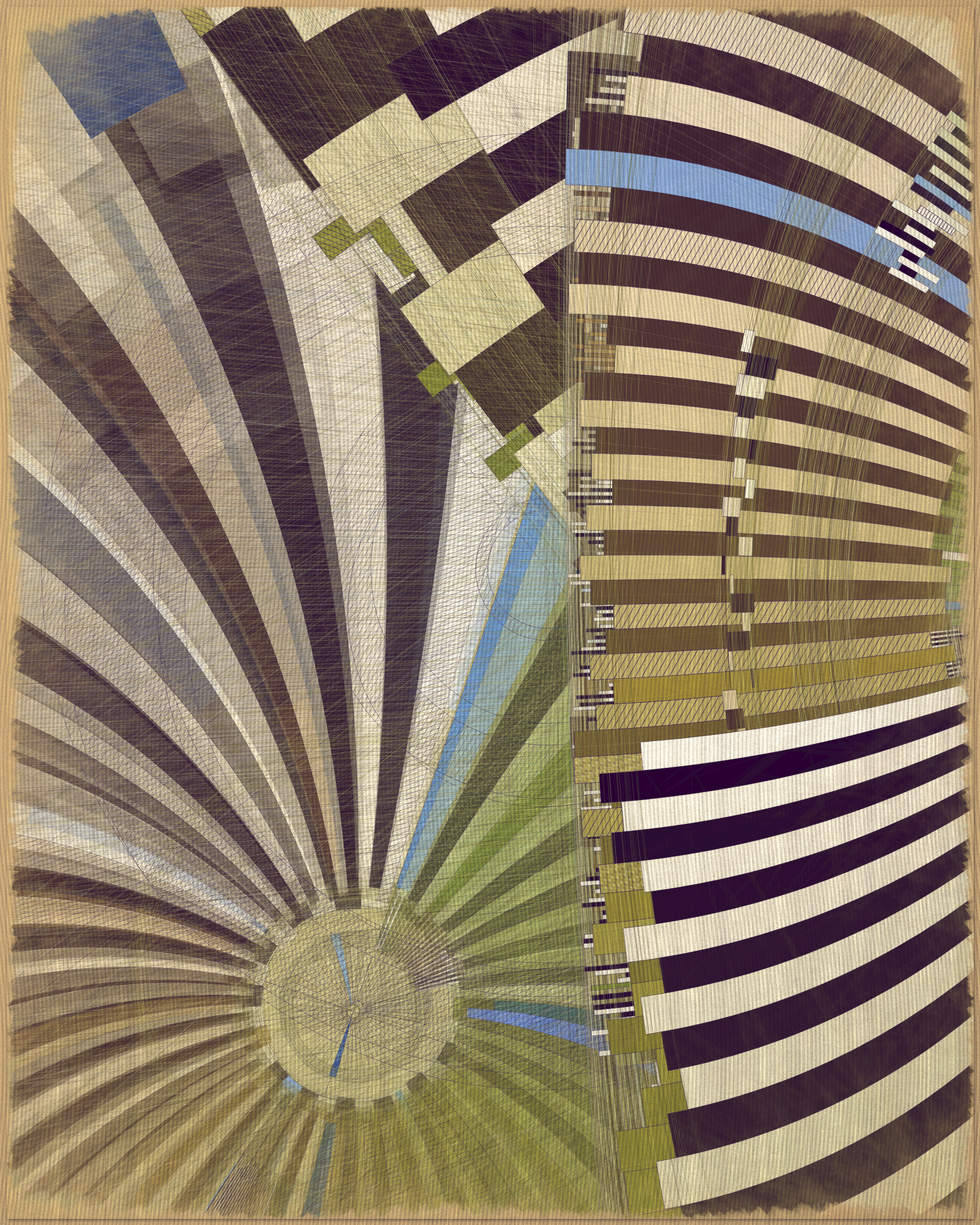 Art Blocks - Art Blocks v2 - Fontana #132 - NFT # 367000132