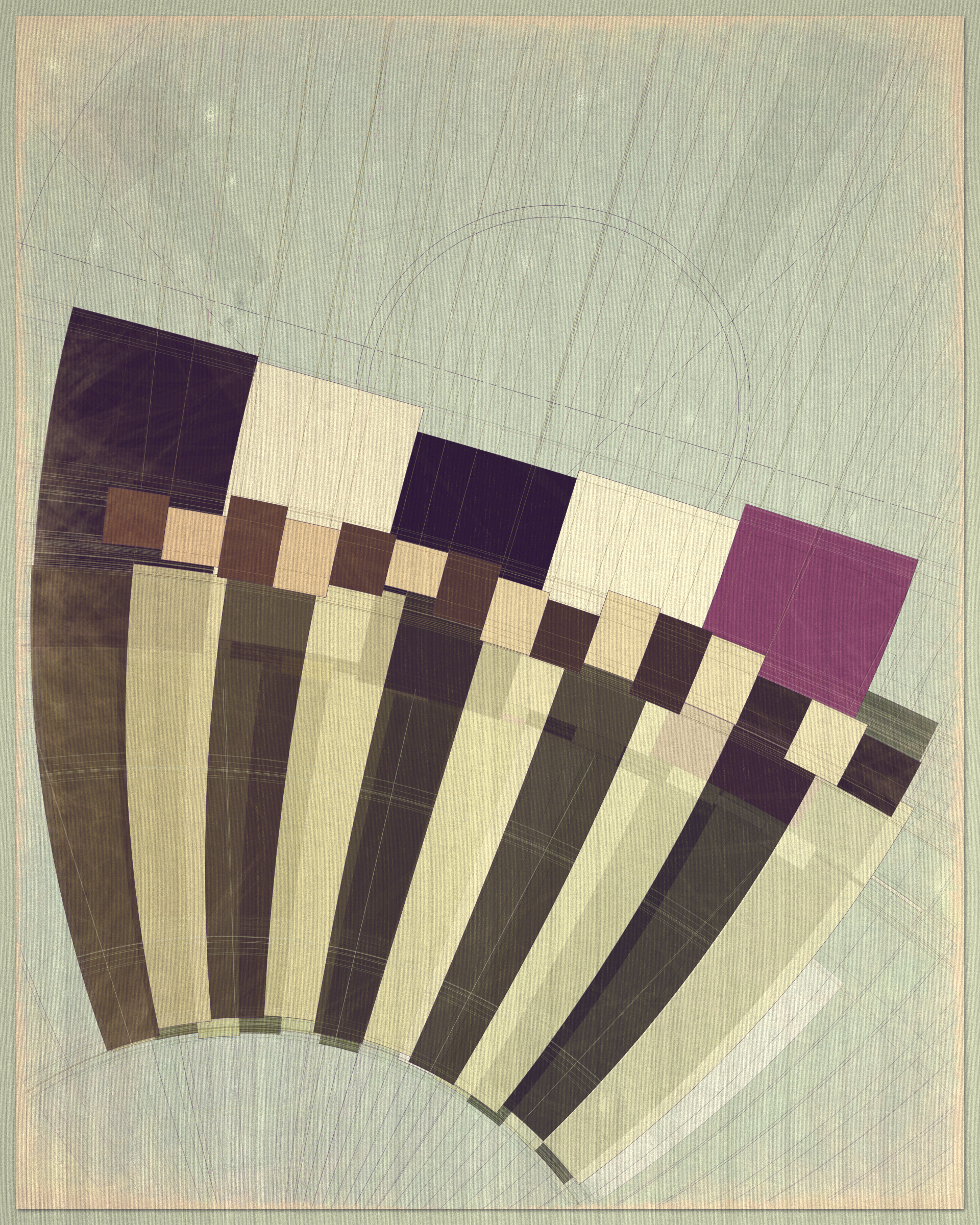 Art Blocks - Art Blocks v2 - Fontana #133 - NFT # 367000133