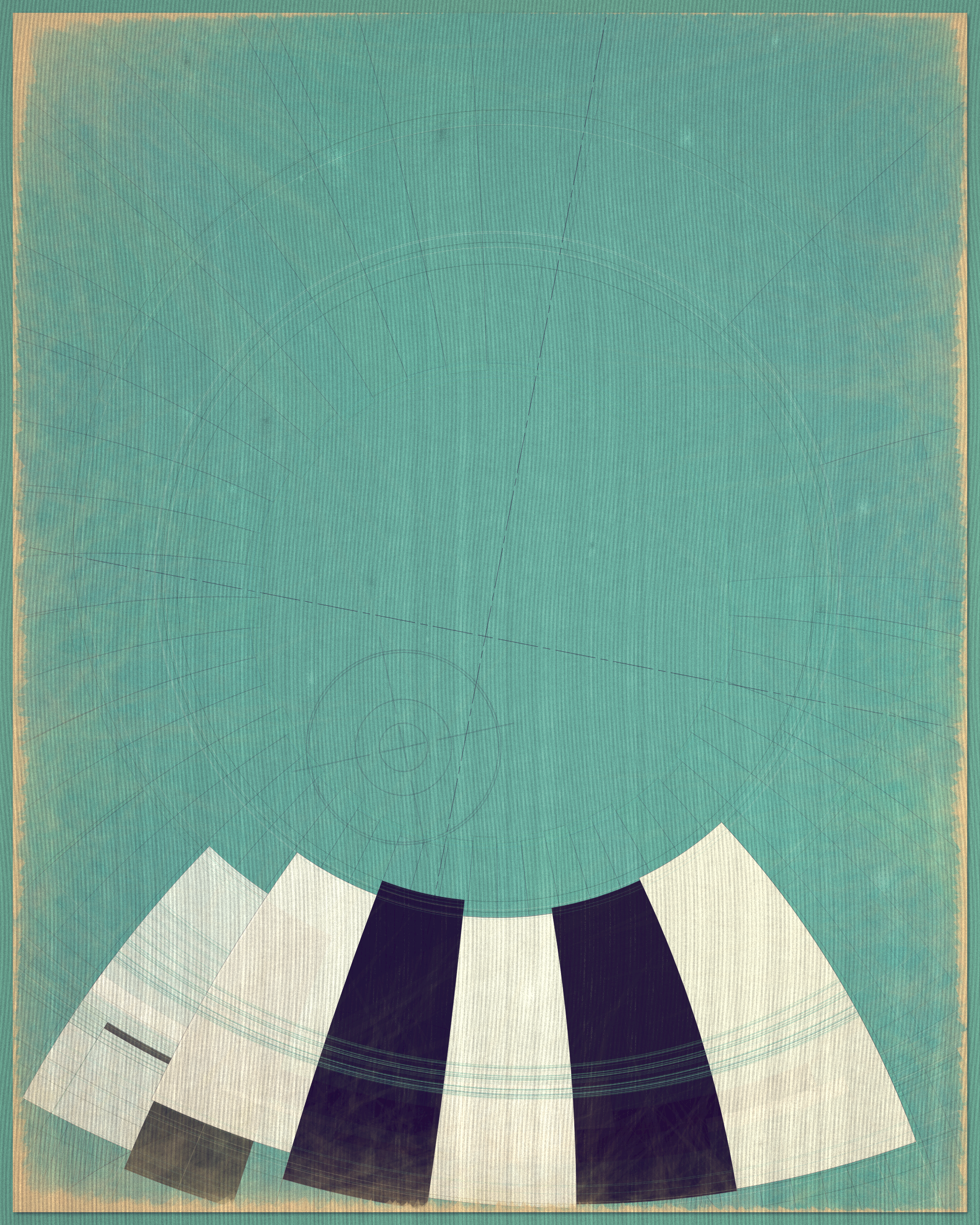 Art Blocks - Art Blocks v2 - Fontana #134 - NFT # 367000134