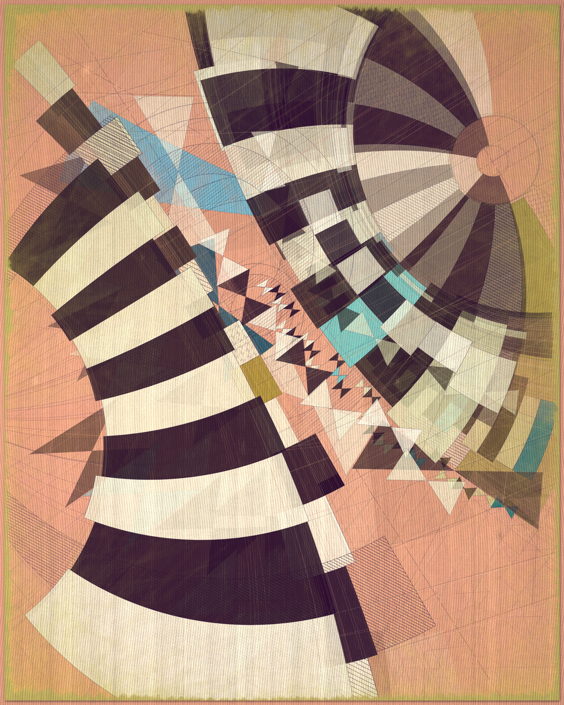 Art Blocks - Art Blocks v2 - Fontana #144 - NFT # 367000144