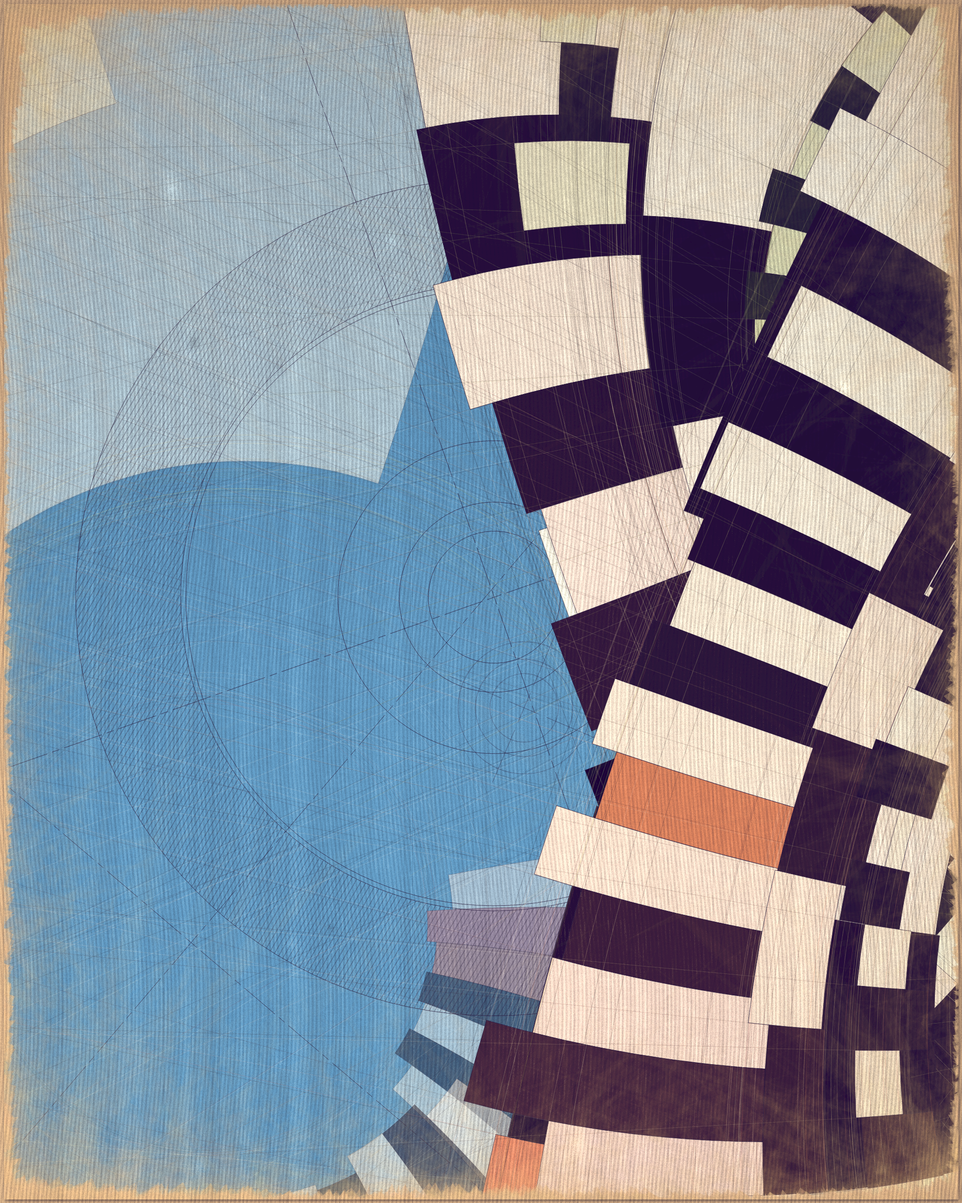 Art Blocks - Art Blocks v2 - Fontana #146 - NFT # 367000146