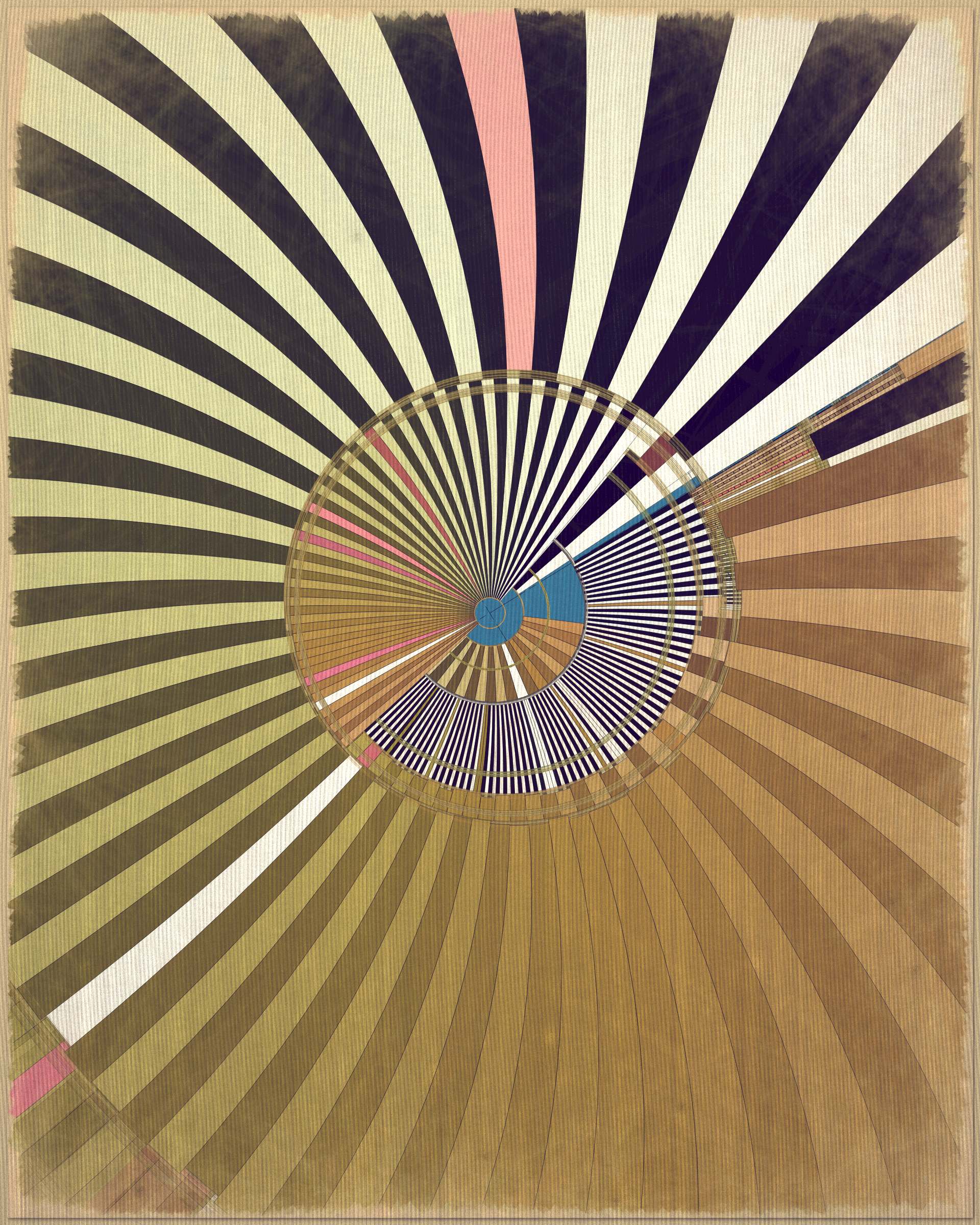 Art Blocks - Art Blocks v2 - Fontana #151 - NFT # 367000151