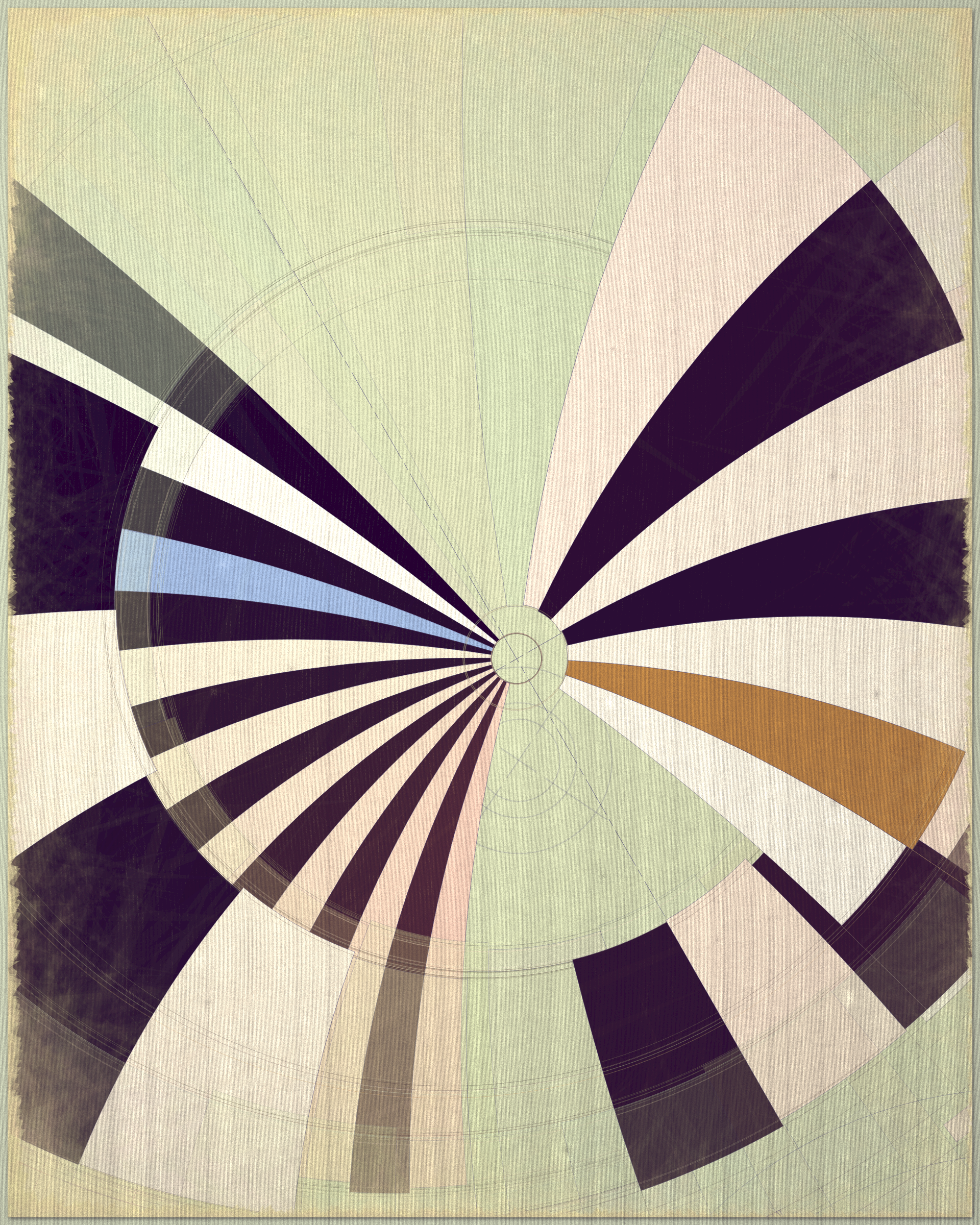 Art Blocks - Art Blocks v2 - Fontana #153 - NFT # 367000153