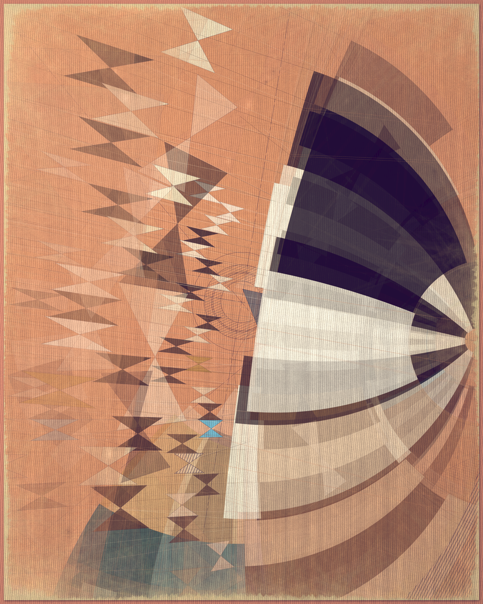 Art Blocks - Art Blocks v2 - Fontana #161 - NFT # 367000161