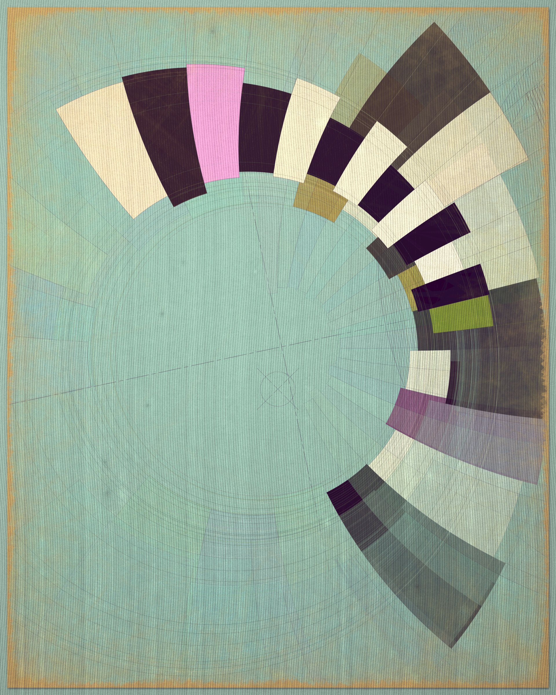 Art Blocks - Art Blocks v2 - Fontana #163 - NFT # 367000163