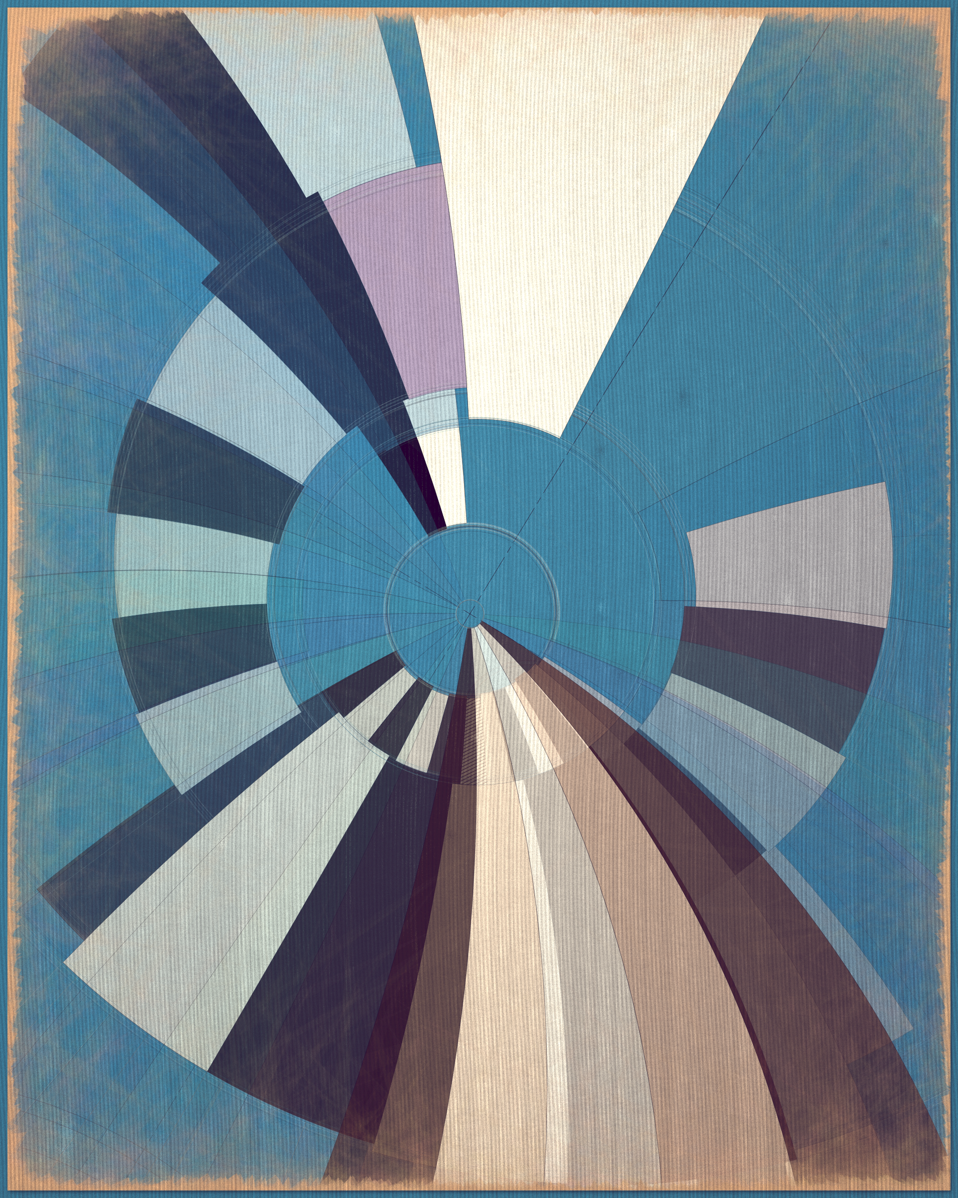 Art Blocks - Art Blocks v2 - Fontana #164 - NFT # 367000164