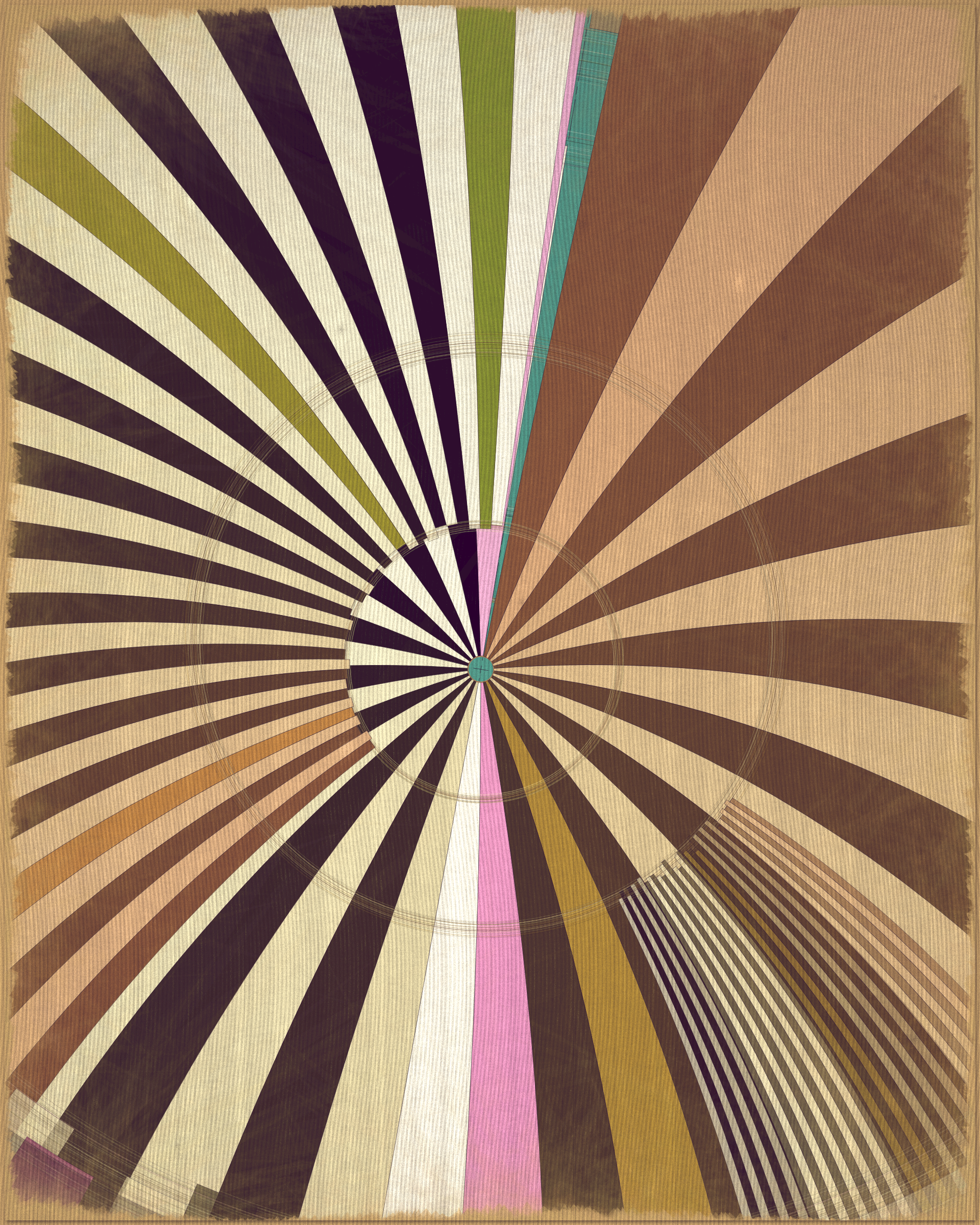 Art Blocks - Art Blocks v2 - Fontana #174 - NFT # 367000174