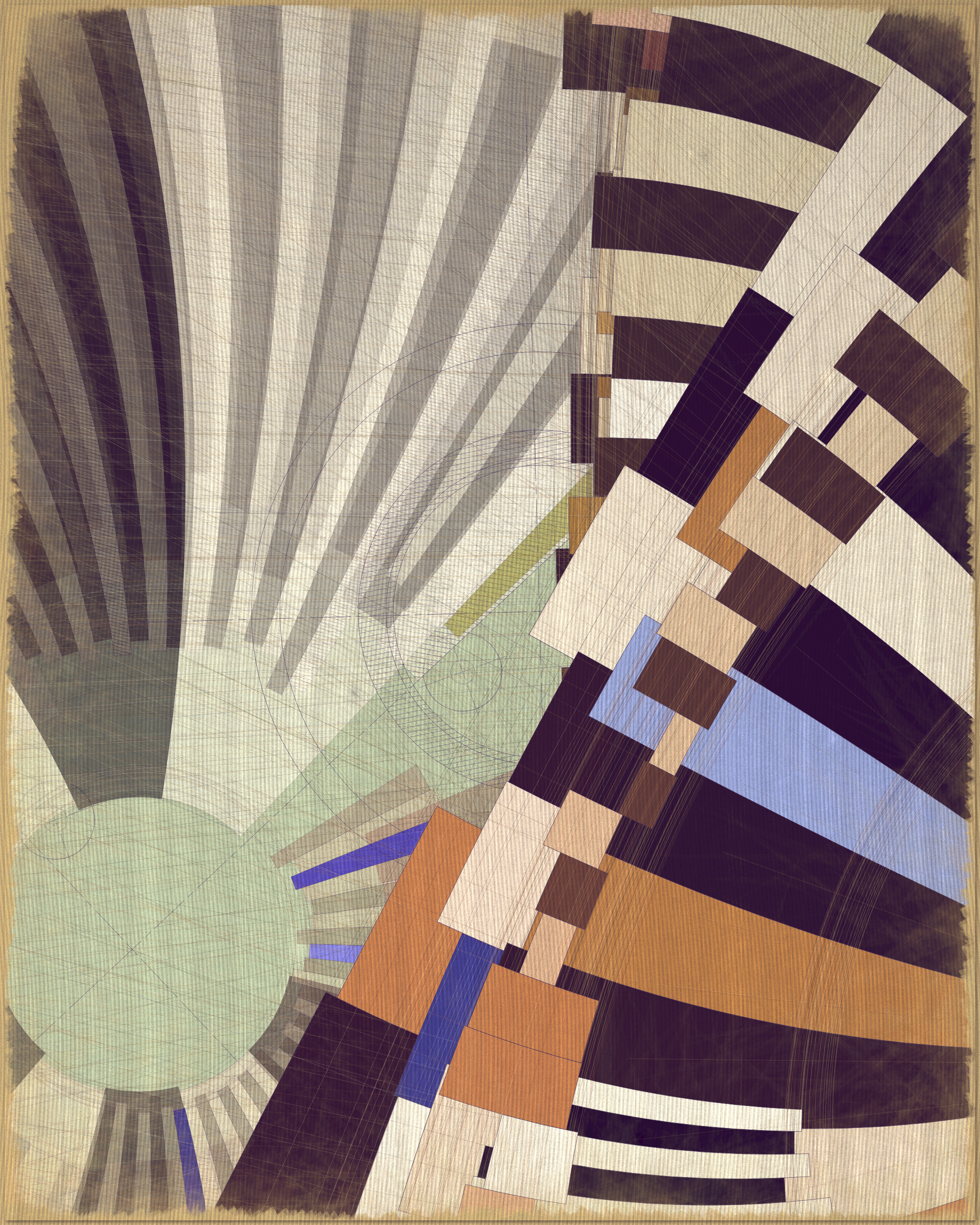 Art Blocks - Art Blocks v2 - Fontana #176 - NFT # 367000176