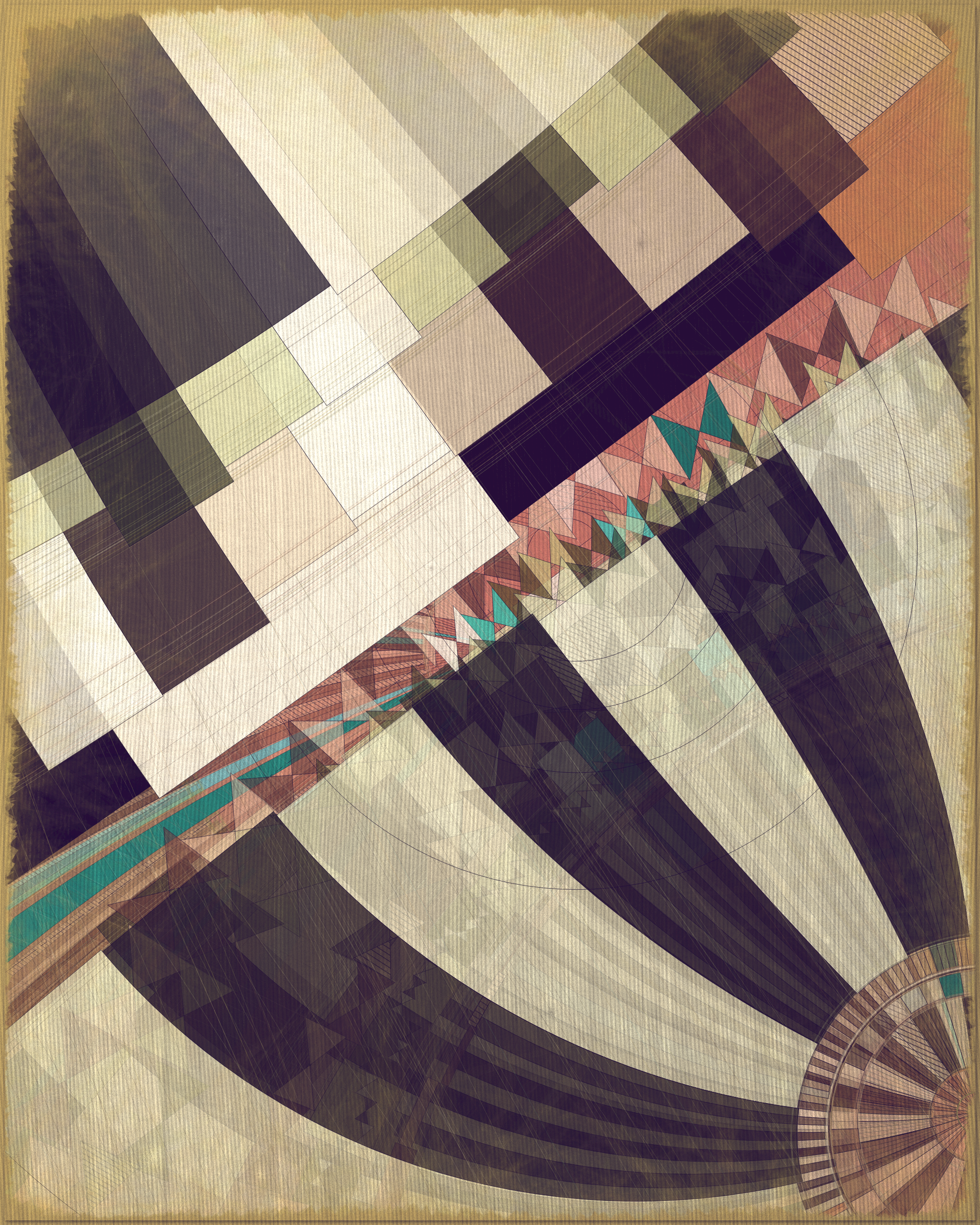 Art Blocks - Art Blocks v2 - Fontana #178 - NFT # 367000178