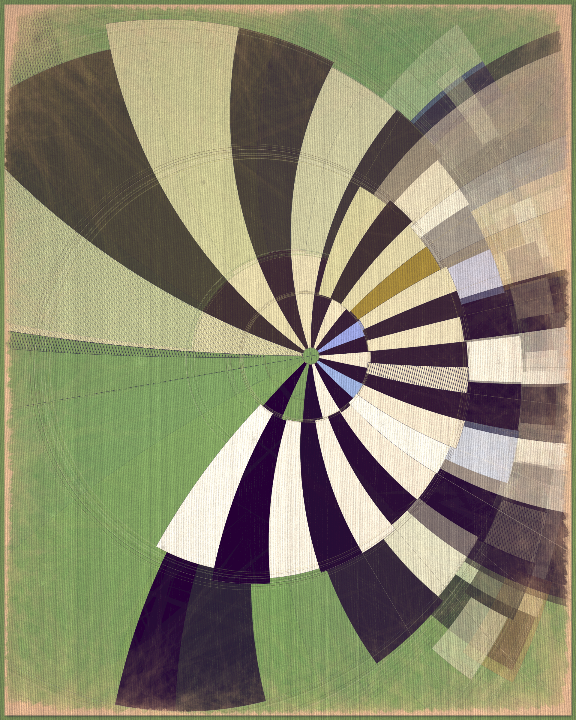 Art Blocks - Art Blocks v2 - Fontana #179 - NFT # 367000179