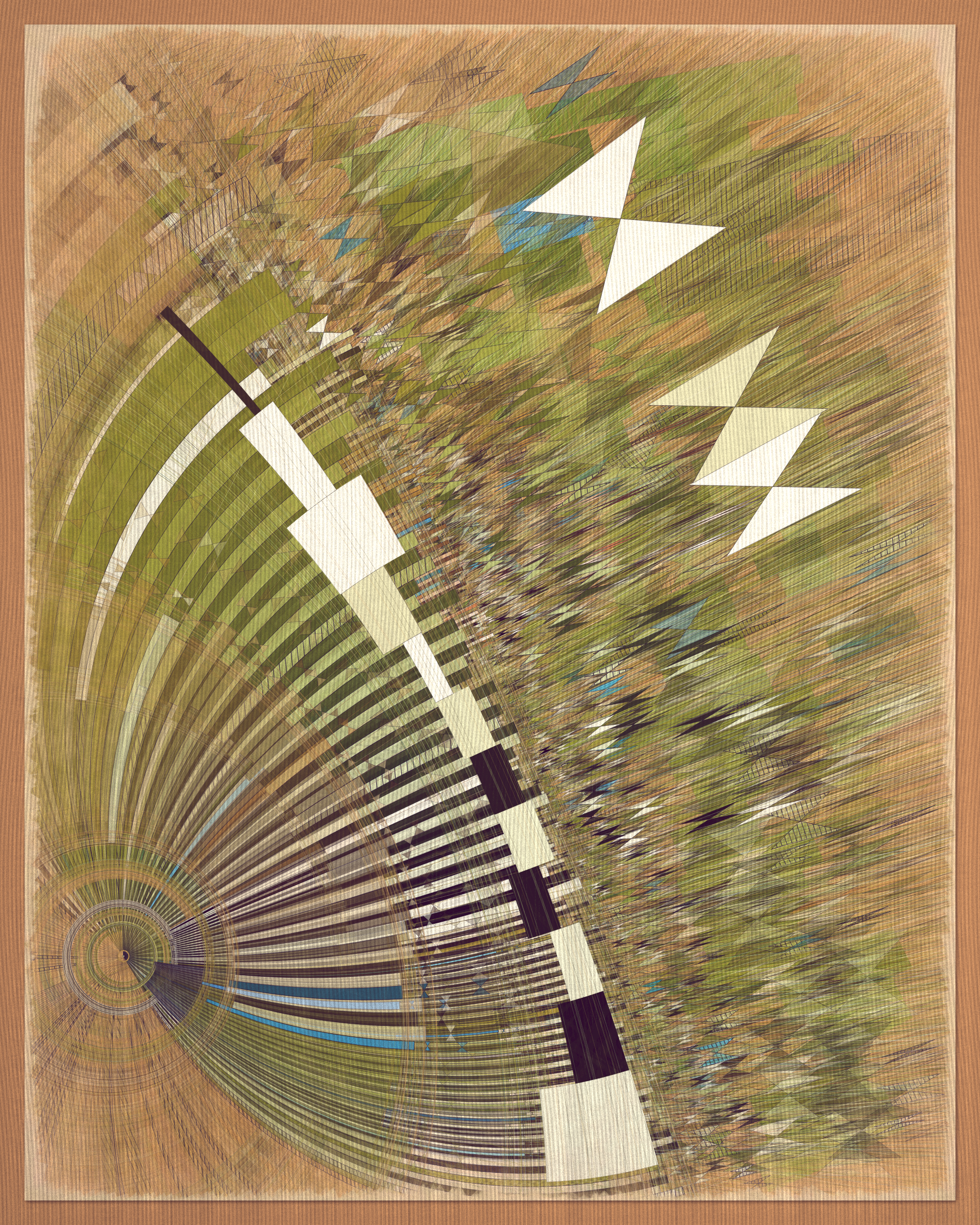 Art Blocks - Art Blocks v2 - Fontana #184 - NFT # 367000184