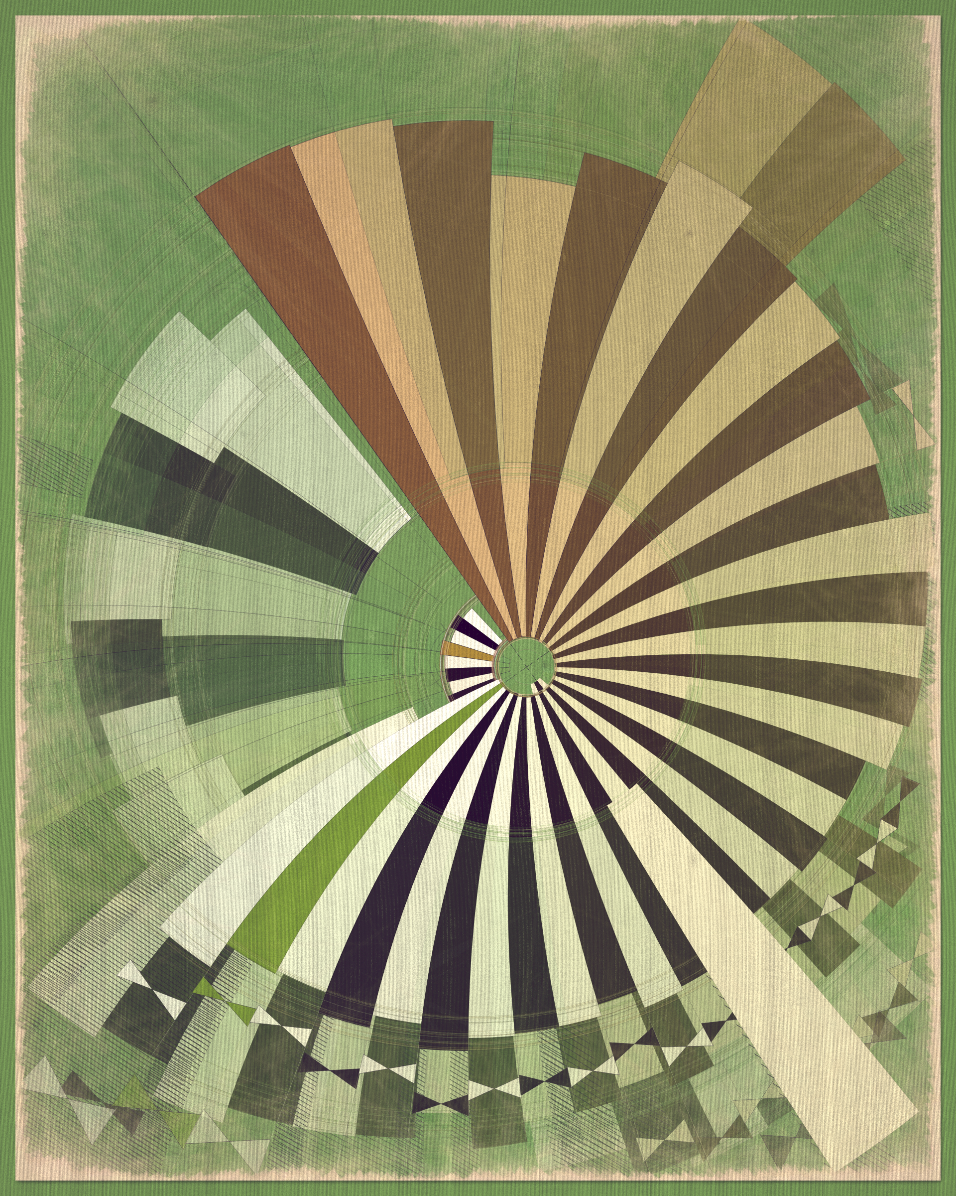 Art Blocks - Art Blocks v2 - Fontana #186 - NFT # 367000186