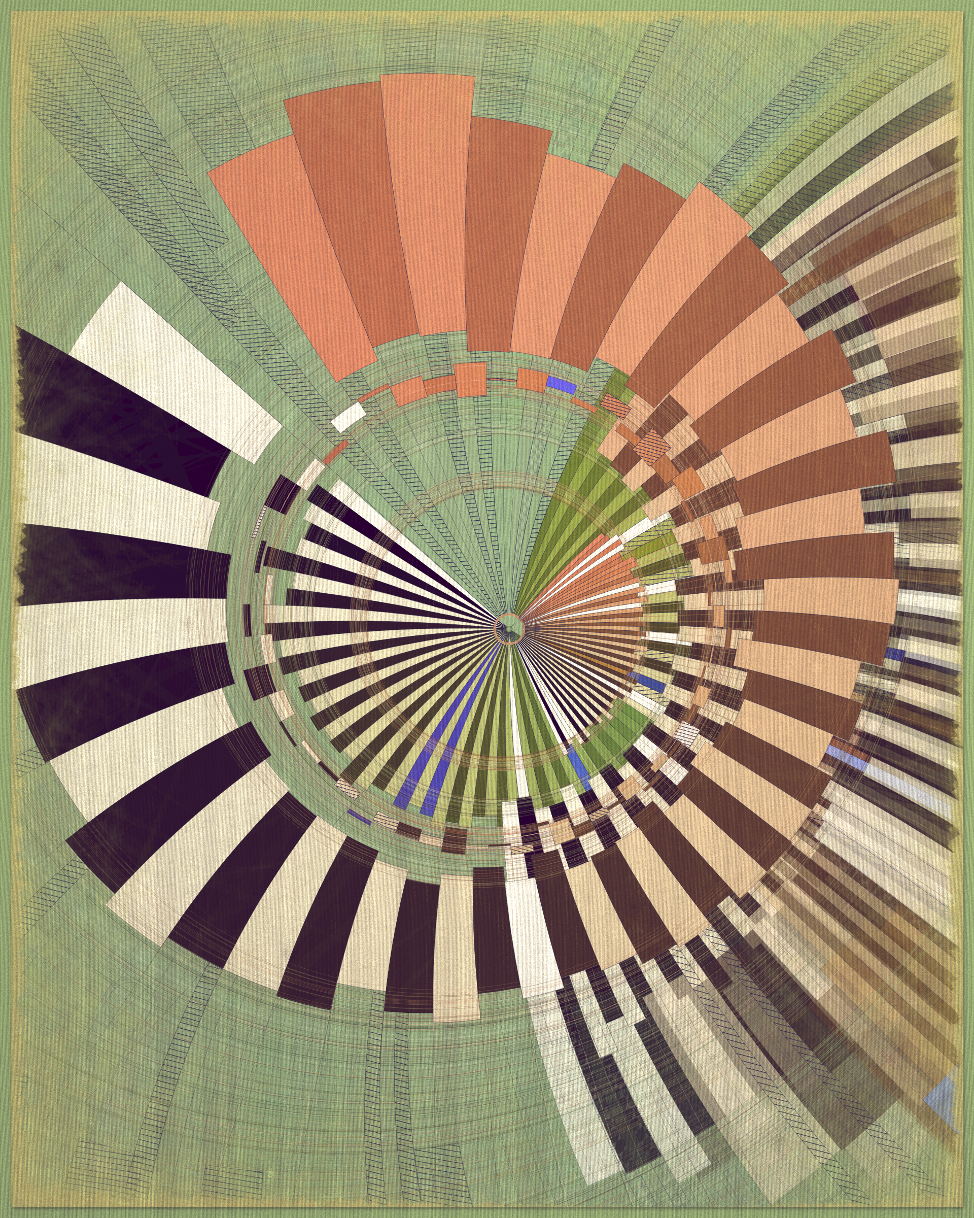 Art Blocks - Art Blocks v2 - Fontana #191 - NFT # 367000191