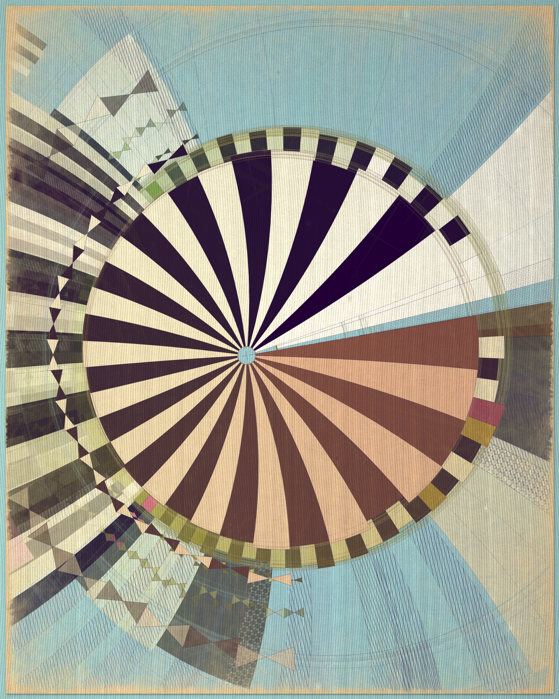 Art Blocks - Art Blocks v2 - Fontana #192 - NFT # 367000192