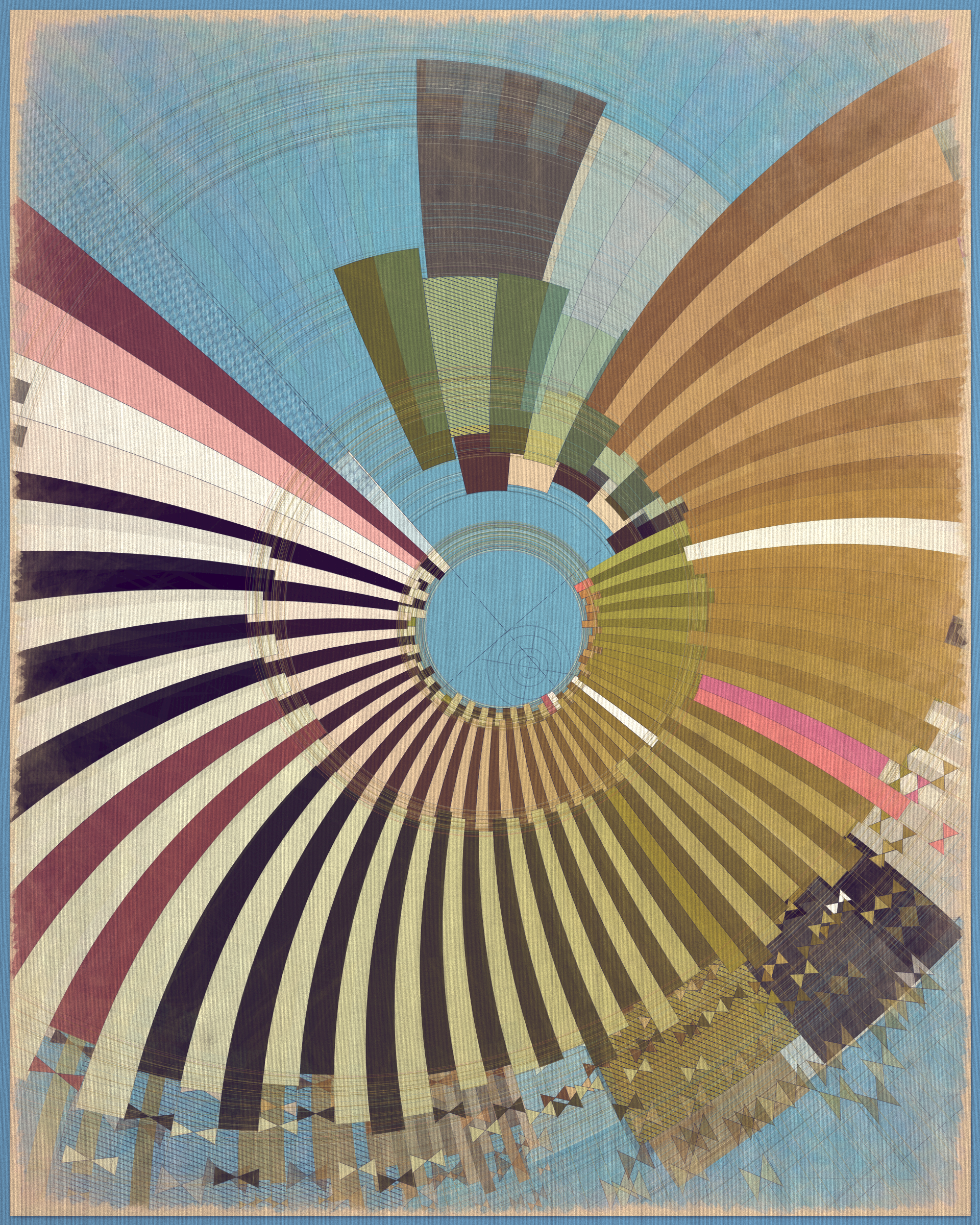 Art Blocks - Art Blocks v2 - Fontana #193 - NFT # 367000193