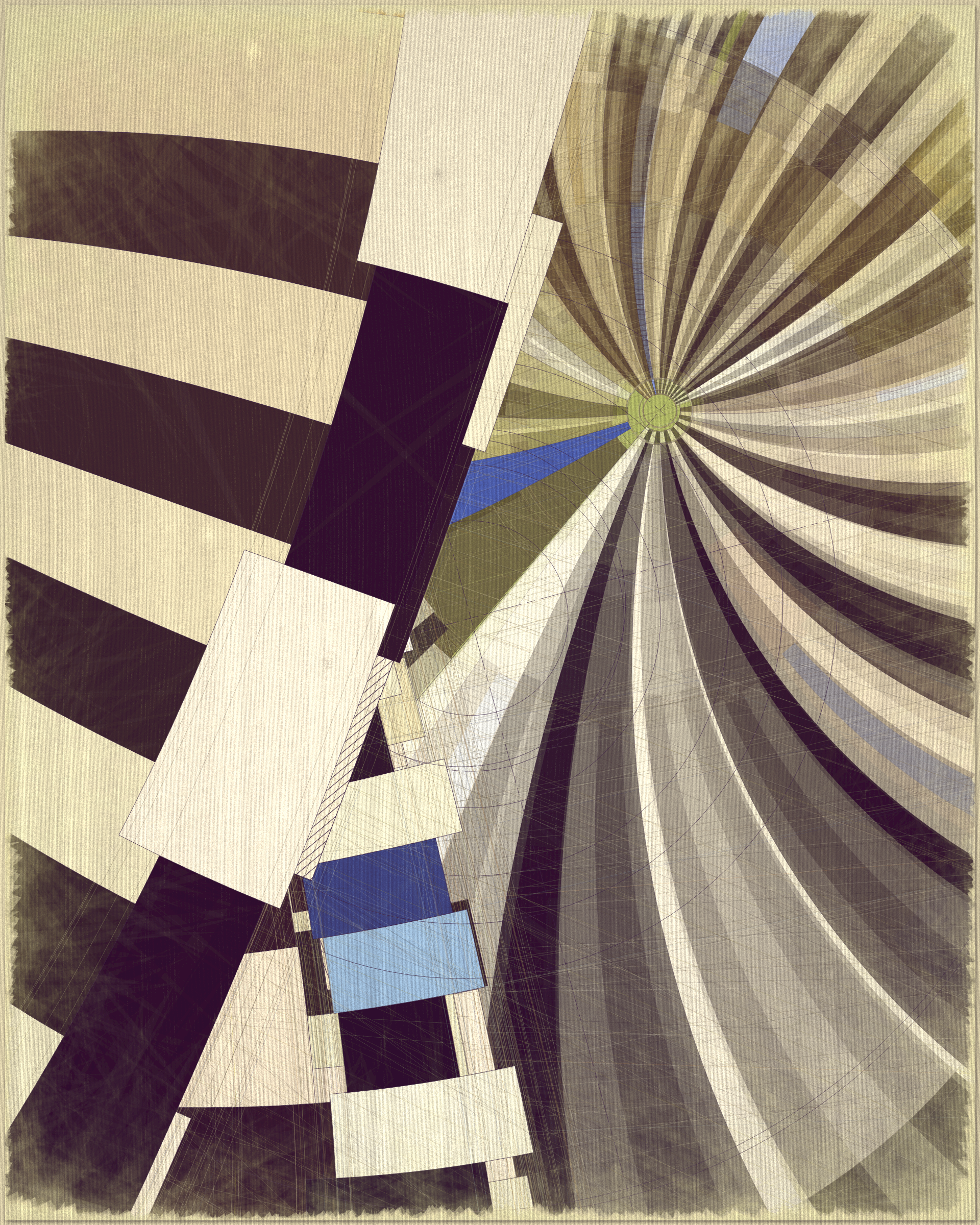 Art Blocks - Art Blocks v2 - Fontana #195 - NFT # 367000195