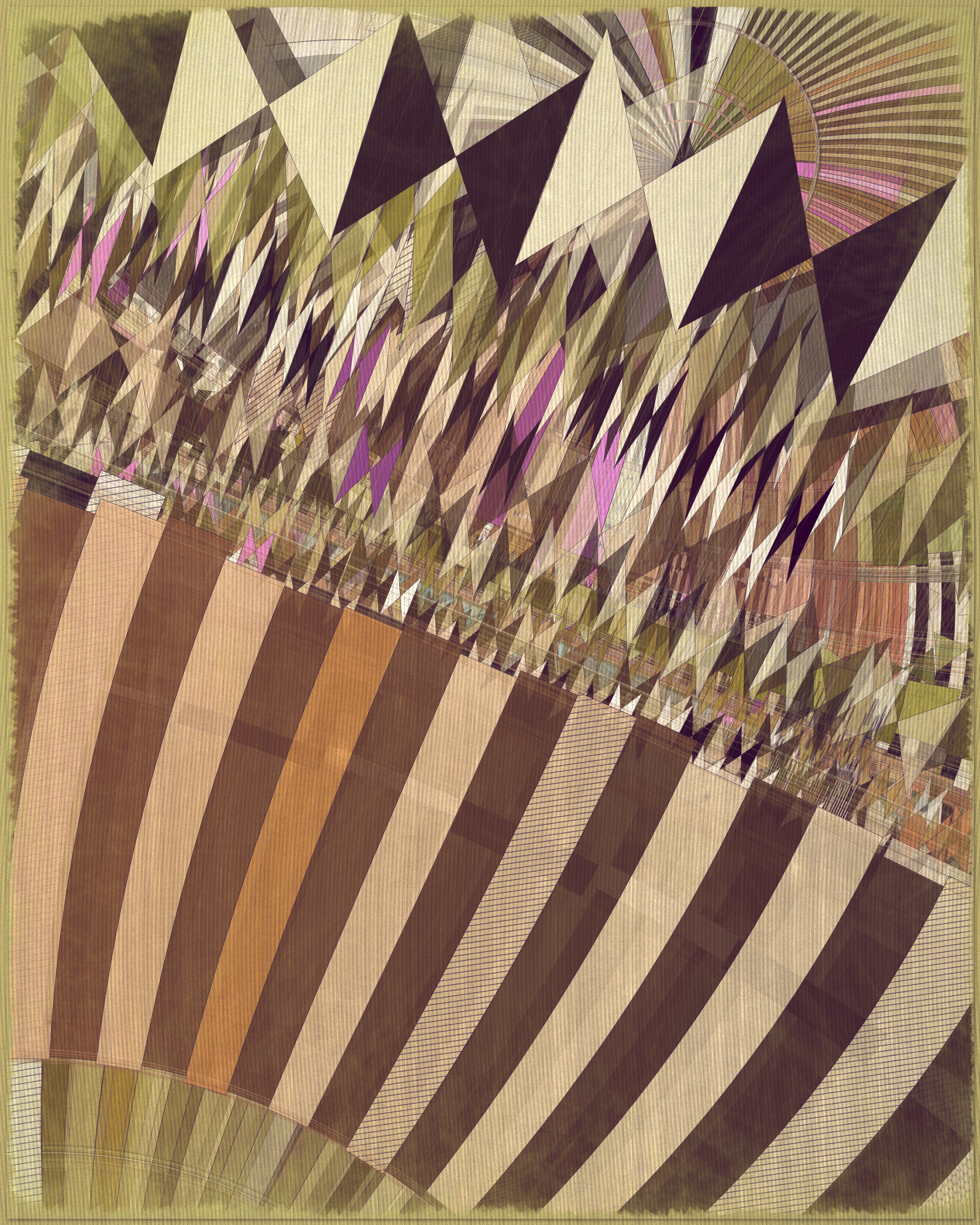 Art Blocks - Art Blocks v2 - Fontana #198 - NFT # 367000198