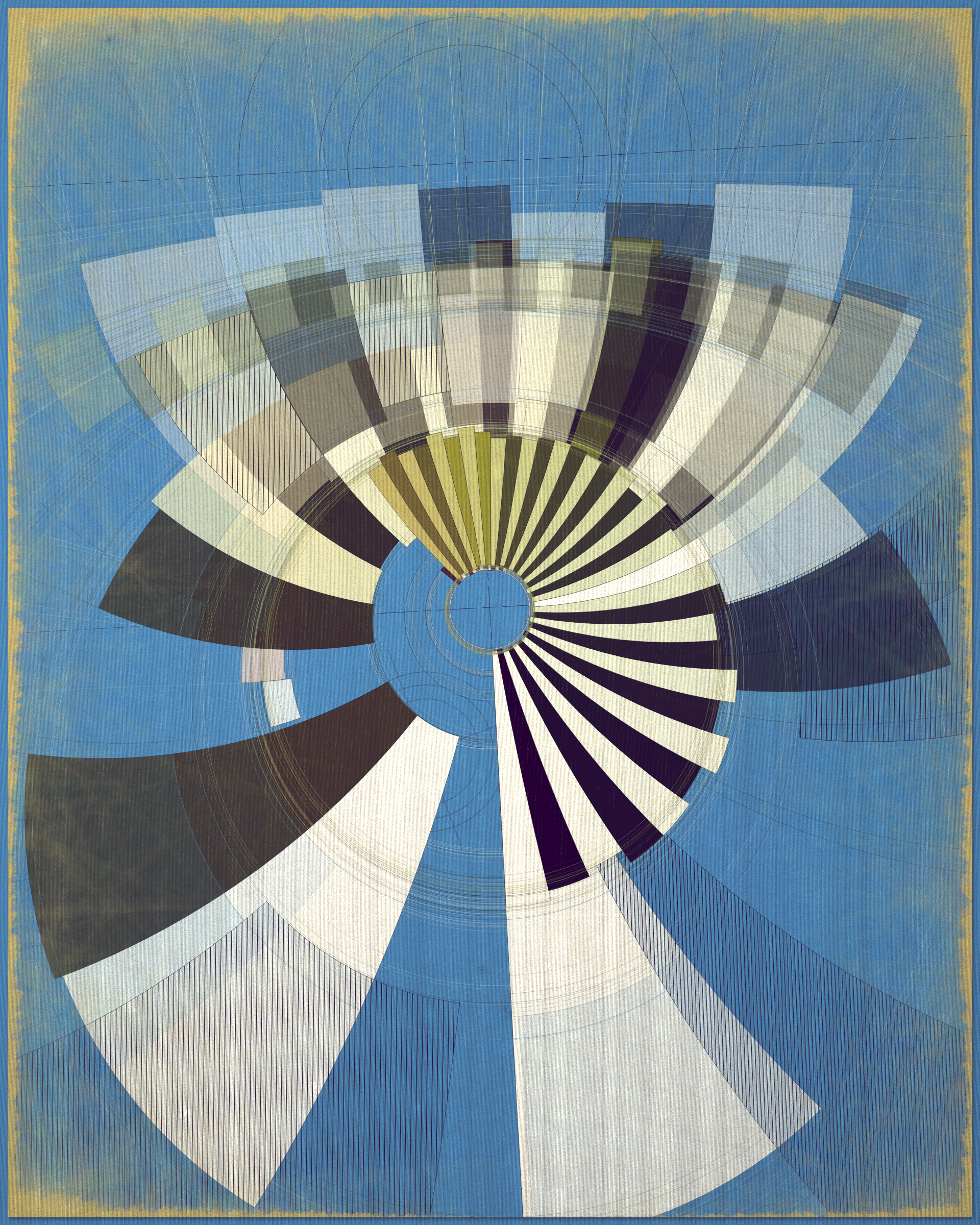 Art Blocks - Art Blocks v2 - Fontana #199 - NFT # 367000199