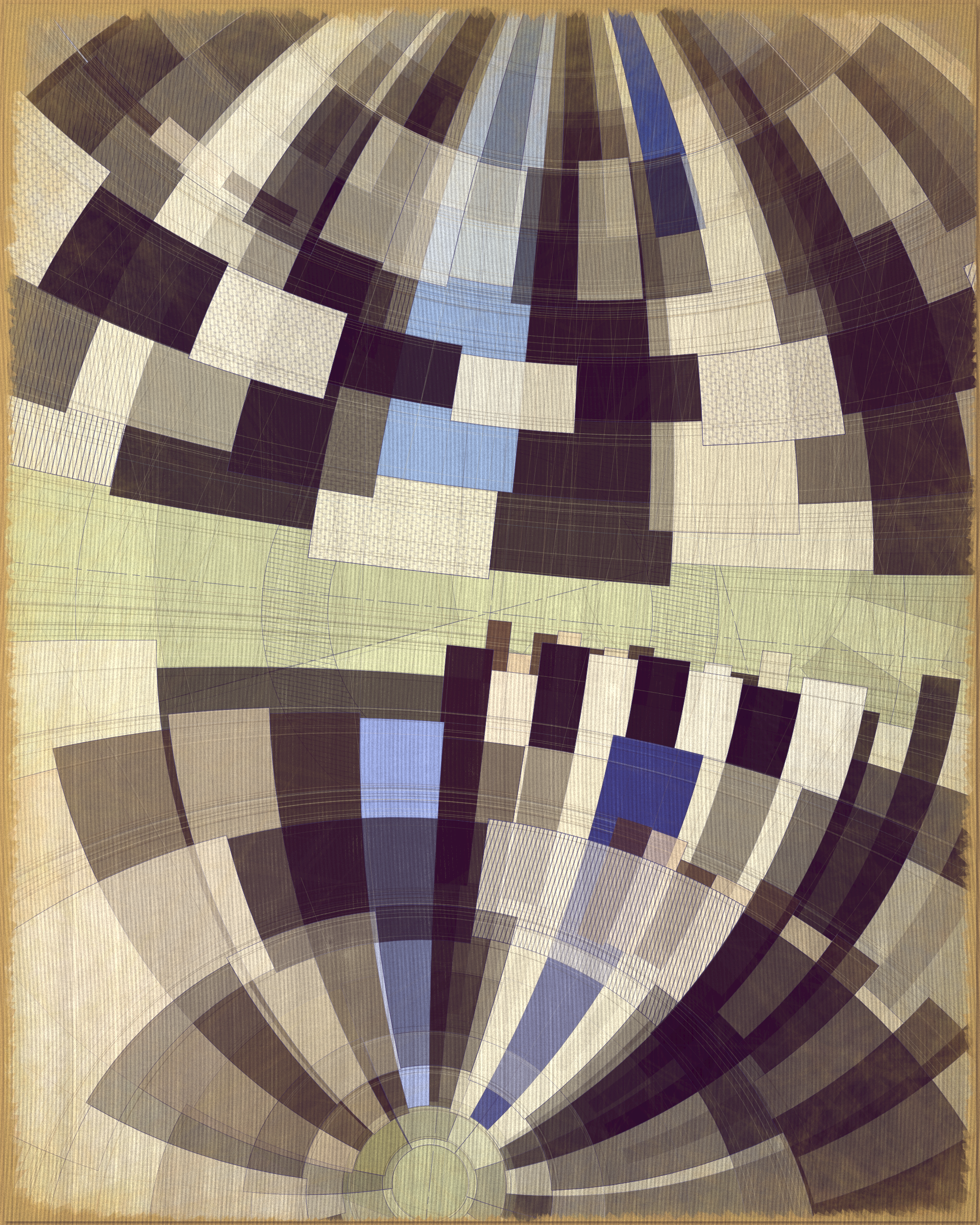 Art Blocks - Art Blocks v2 - Fontana #205 - NFT # 367000205