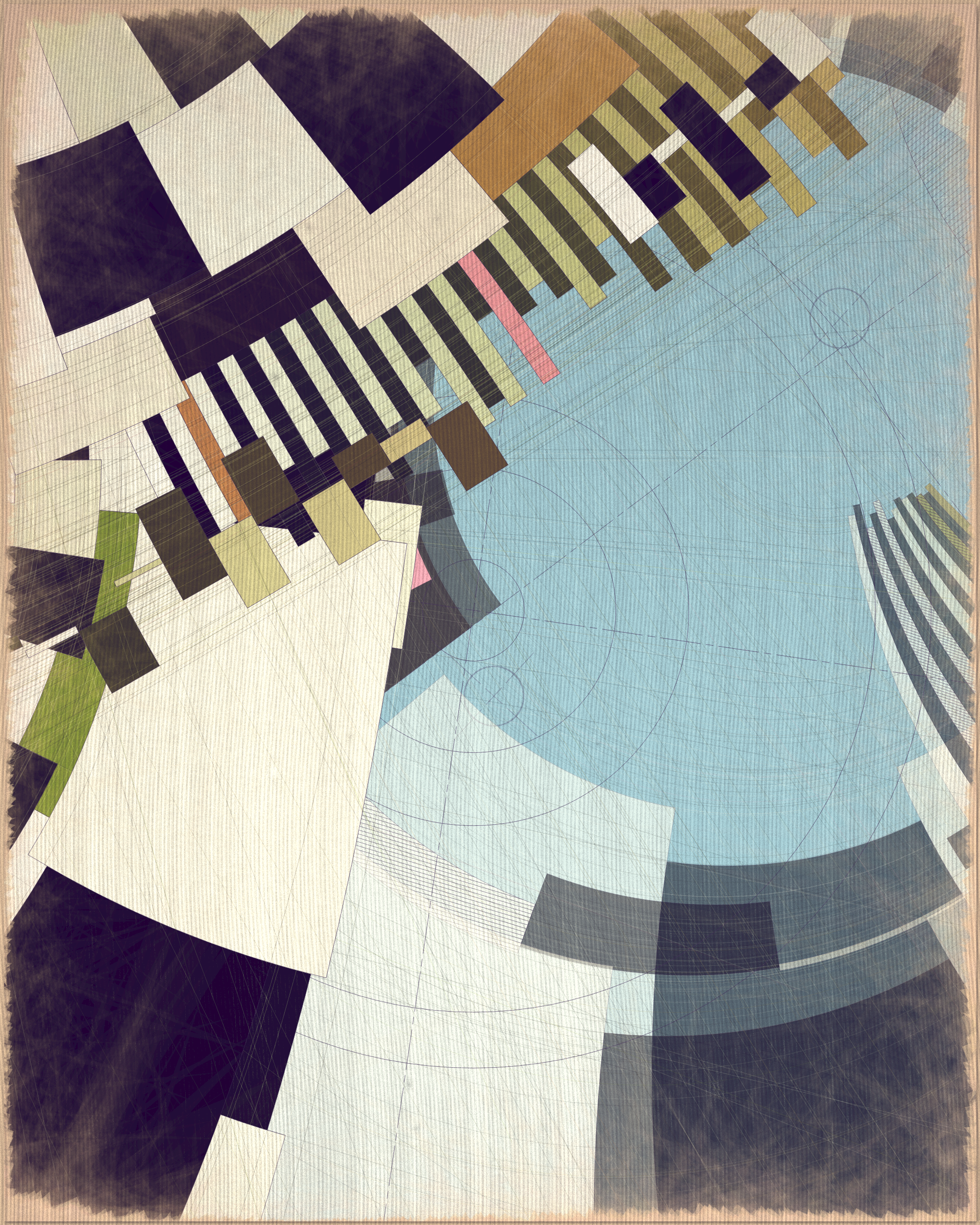 Art Blocks - Art Blocks v2 - Fontana #206 - NFT # 367000206