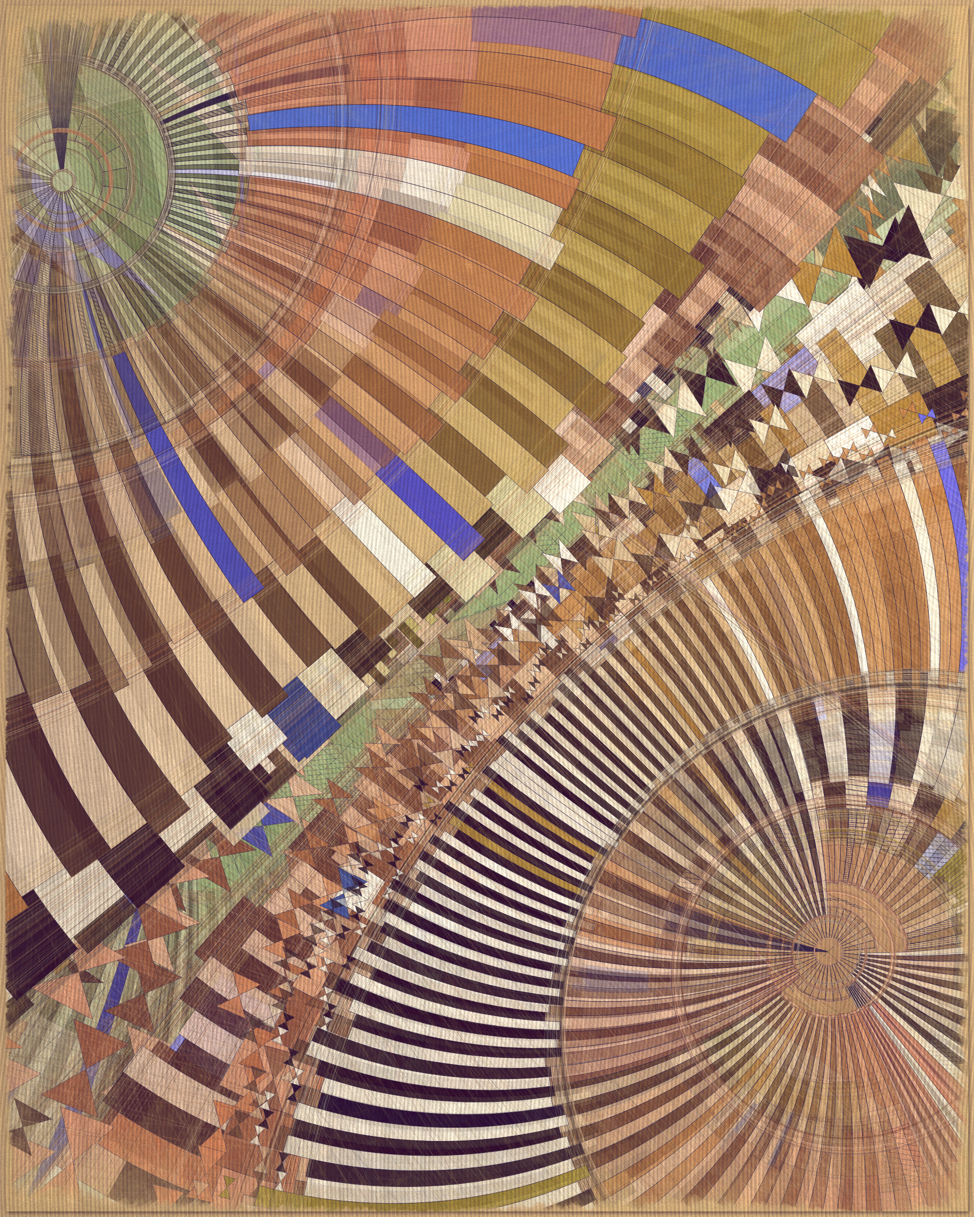 Art Blocks - Art Blocks v2 - Fontana #207 - NFT # 367000207