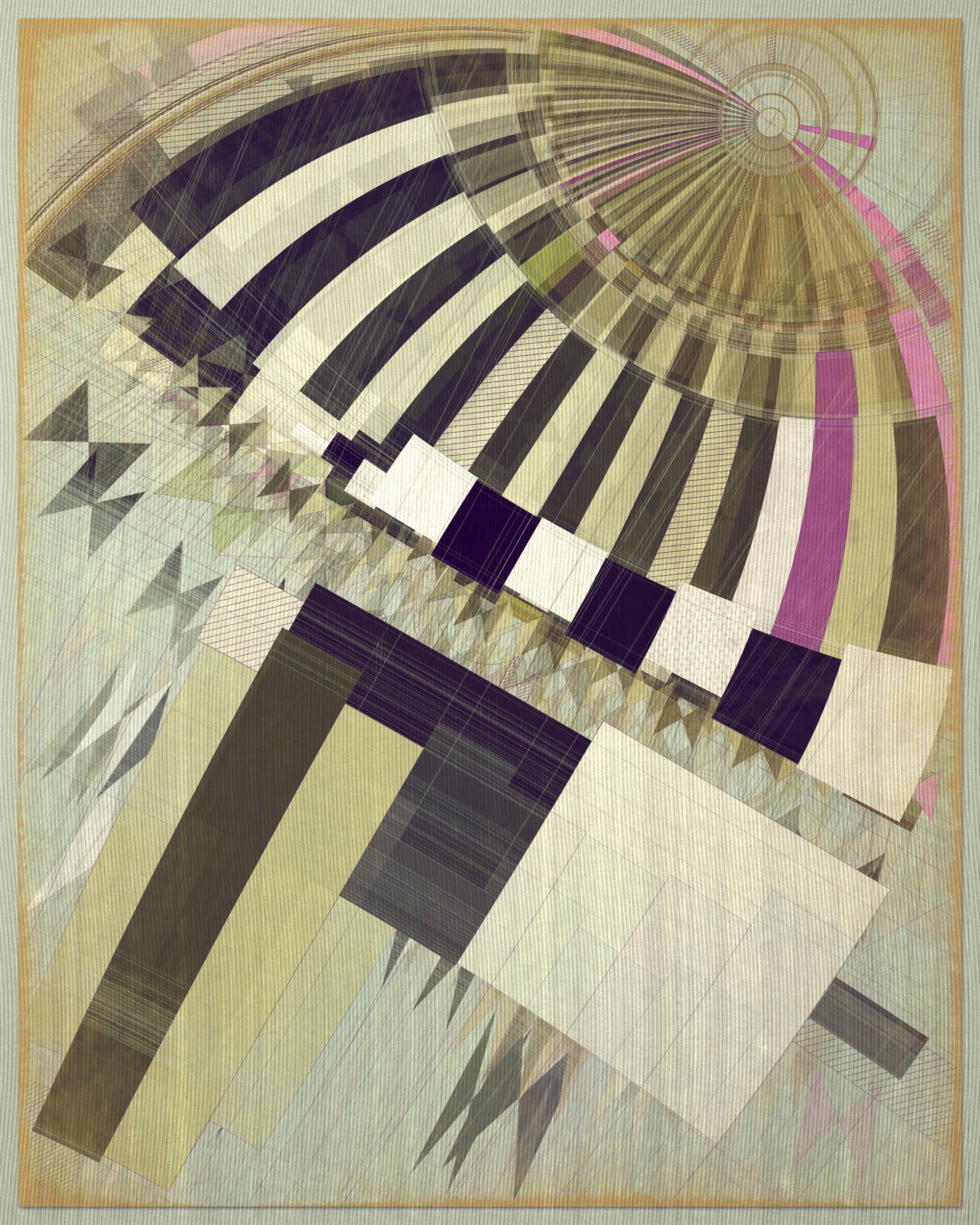 Art Blocks - Art Blocks v2 - Fontana #209 - NFT # 367000209