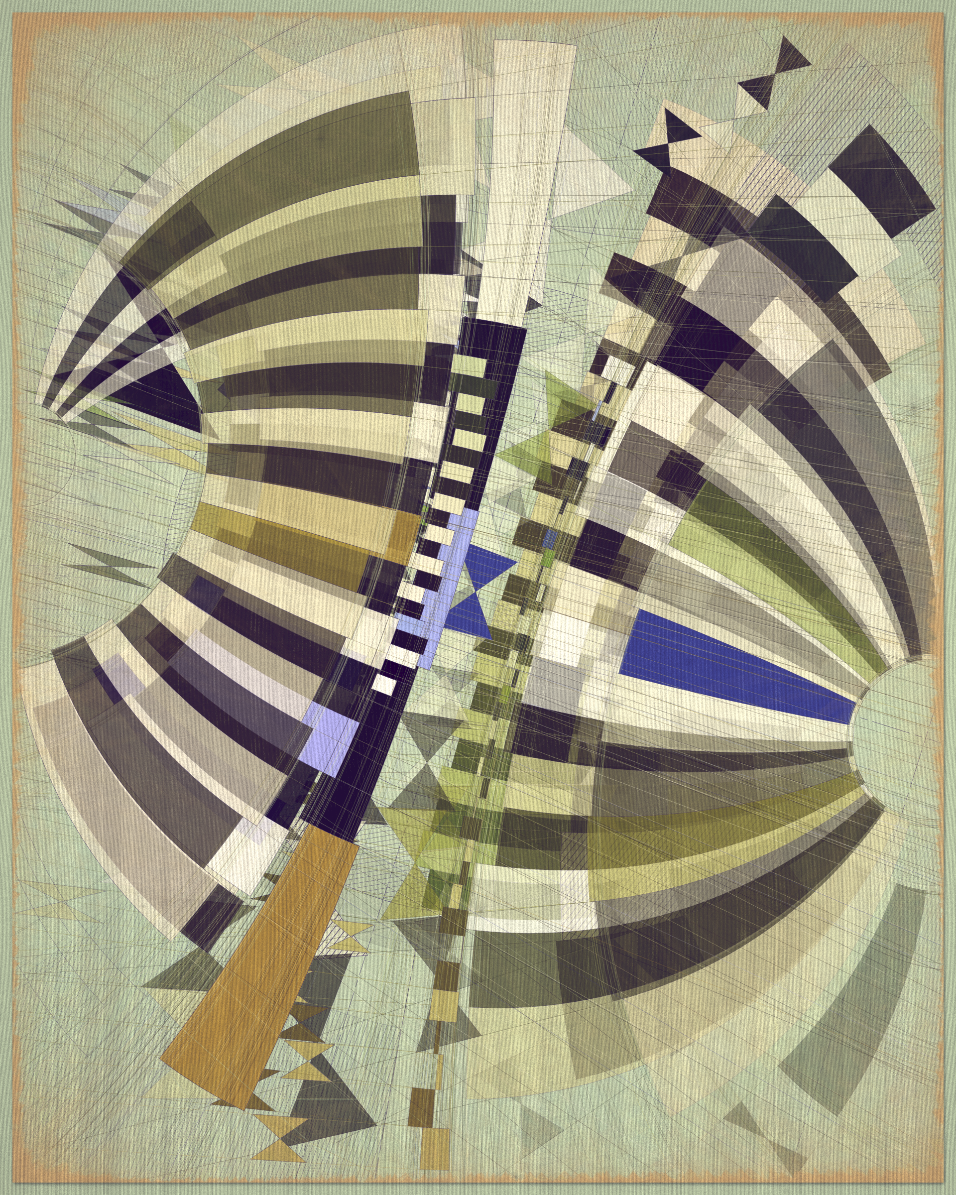 Art Blocks - Art Blocks v2 - Fontana #223 - NFT # 367000223