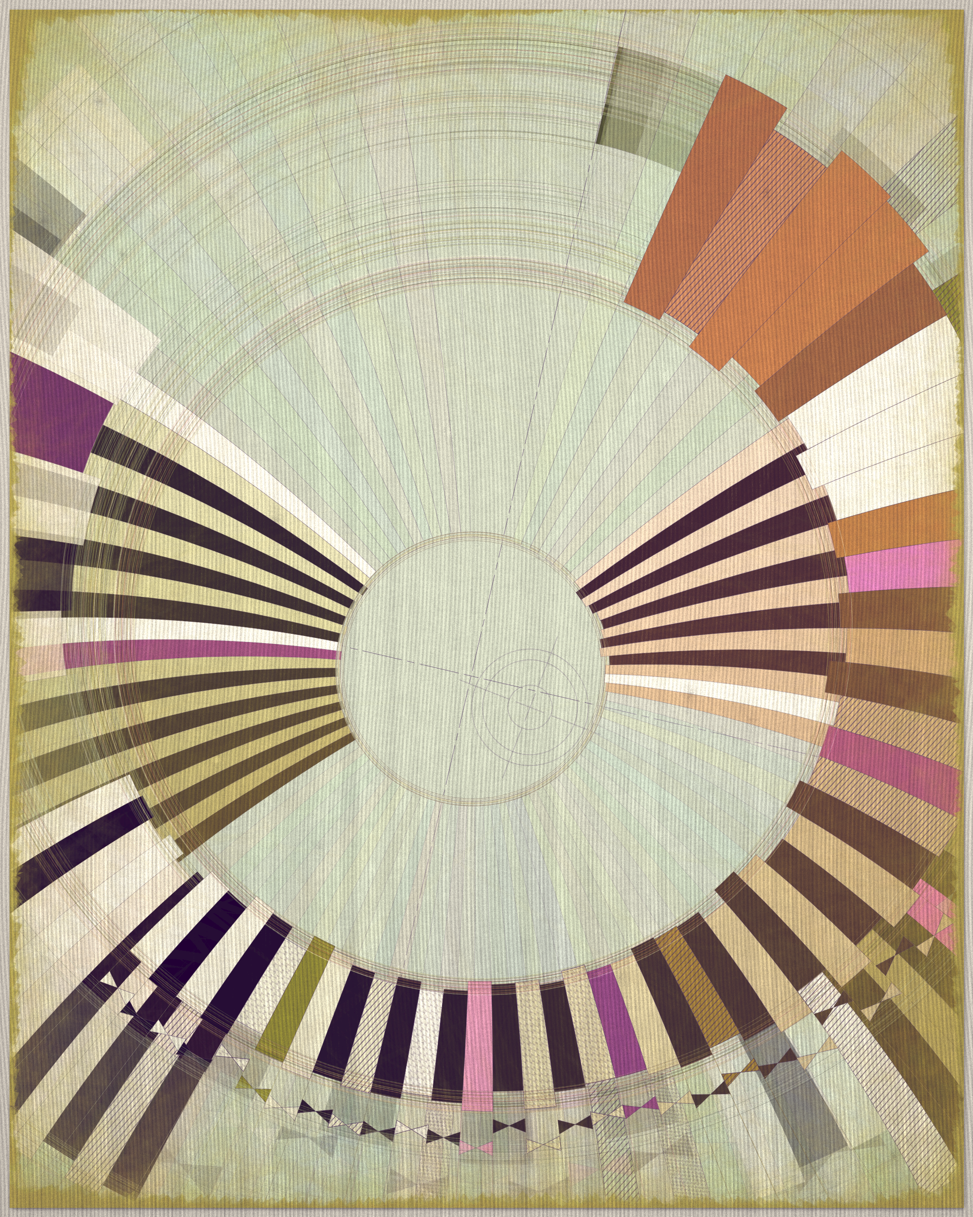 Art Blocks - Art Blocks v2 - Fontana #225 - NFT # 367000225