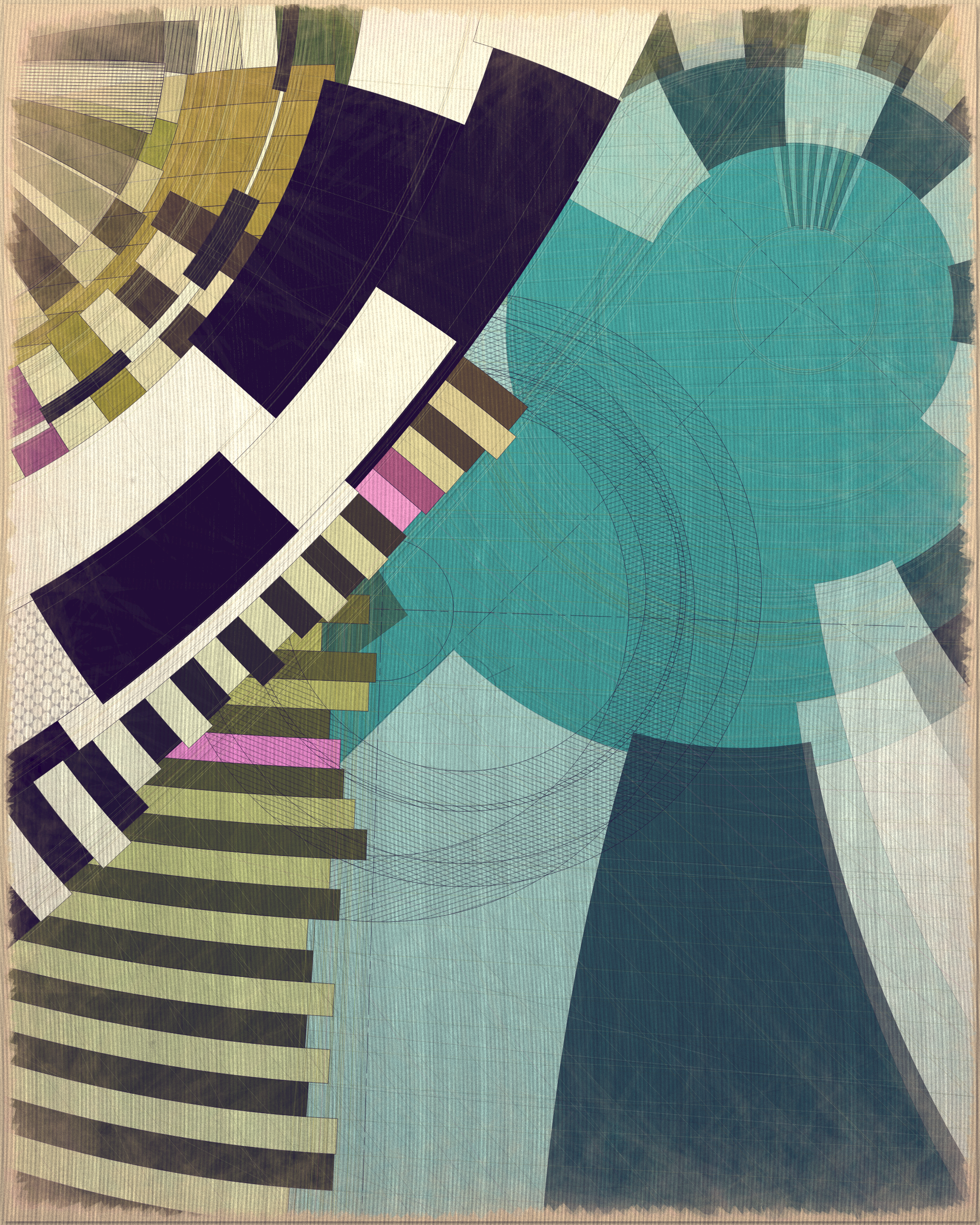 Art Blocks - Art Blocks v2 - Fontana #228 - NFT # 367000228