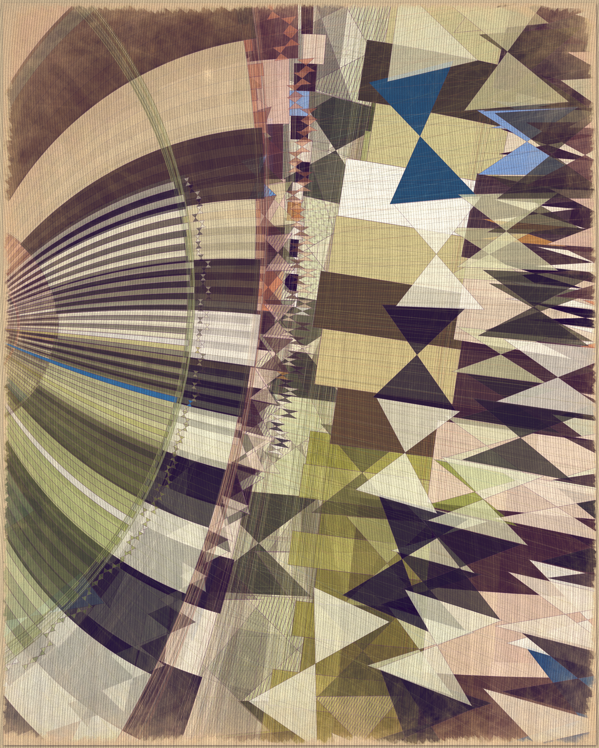 Art Blocks - Art Blocks v2 - Fontana #233 - NFT # 367000233