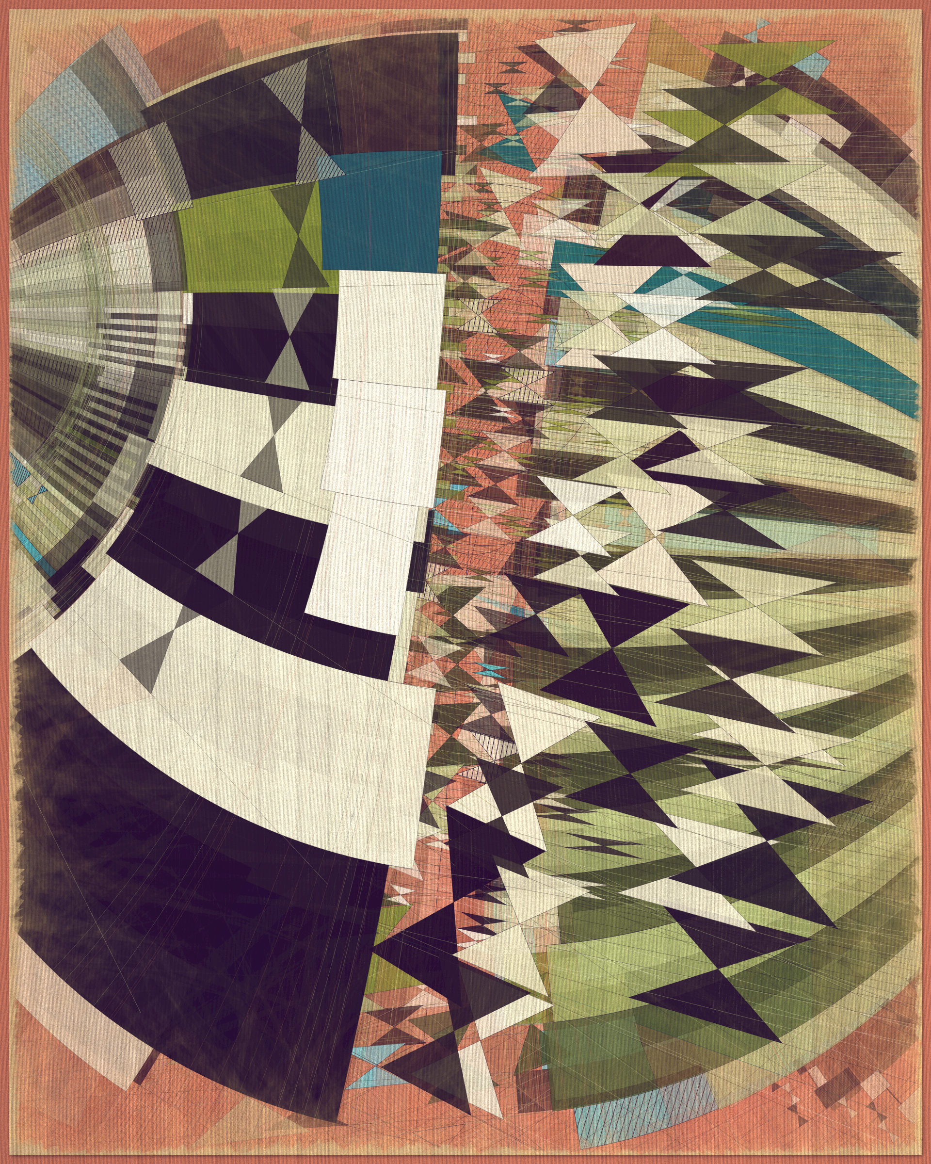 Art Blocks - Art Blocks v2 - Fontana #237 - NFT # 367000237