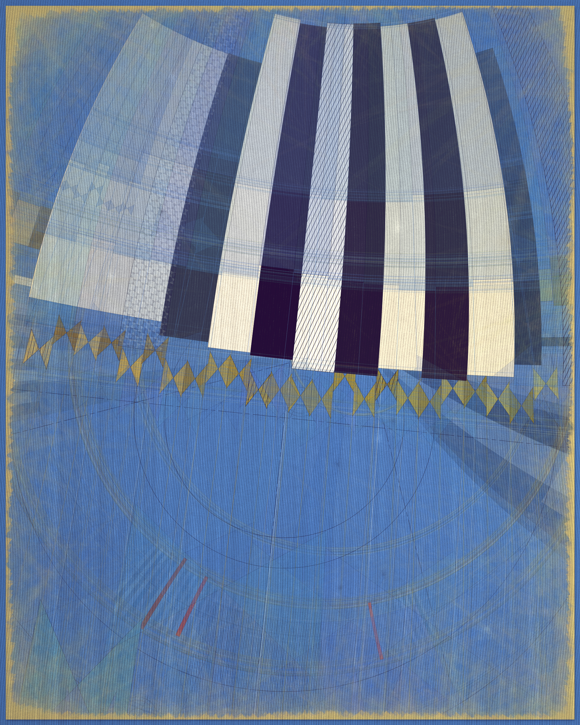 Art Blocks - Art Blocks v2 - Fontana #239 - NFT # 367000239