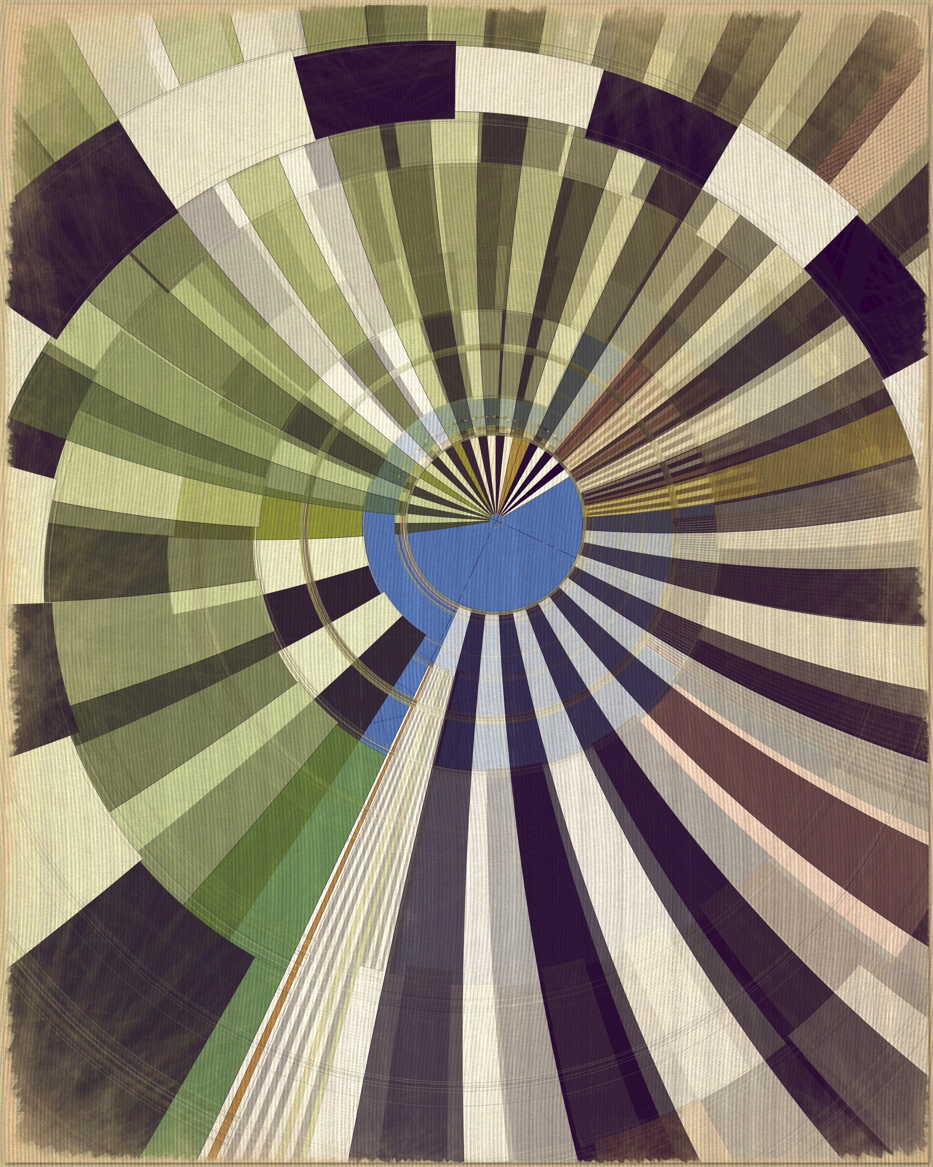 Art Blocks - Art Blocks v2 - Fontana #242 - NFT # 367000242