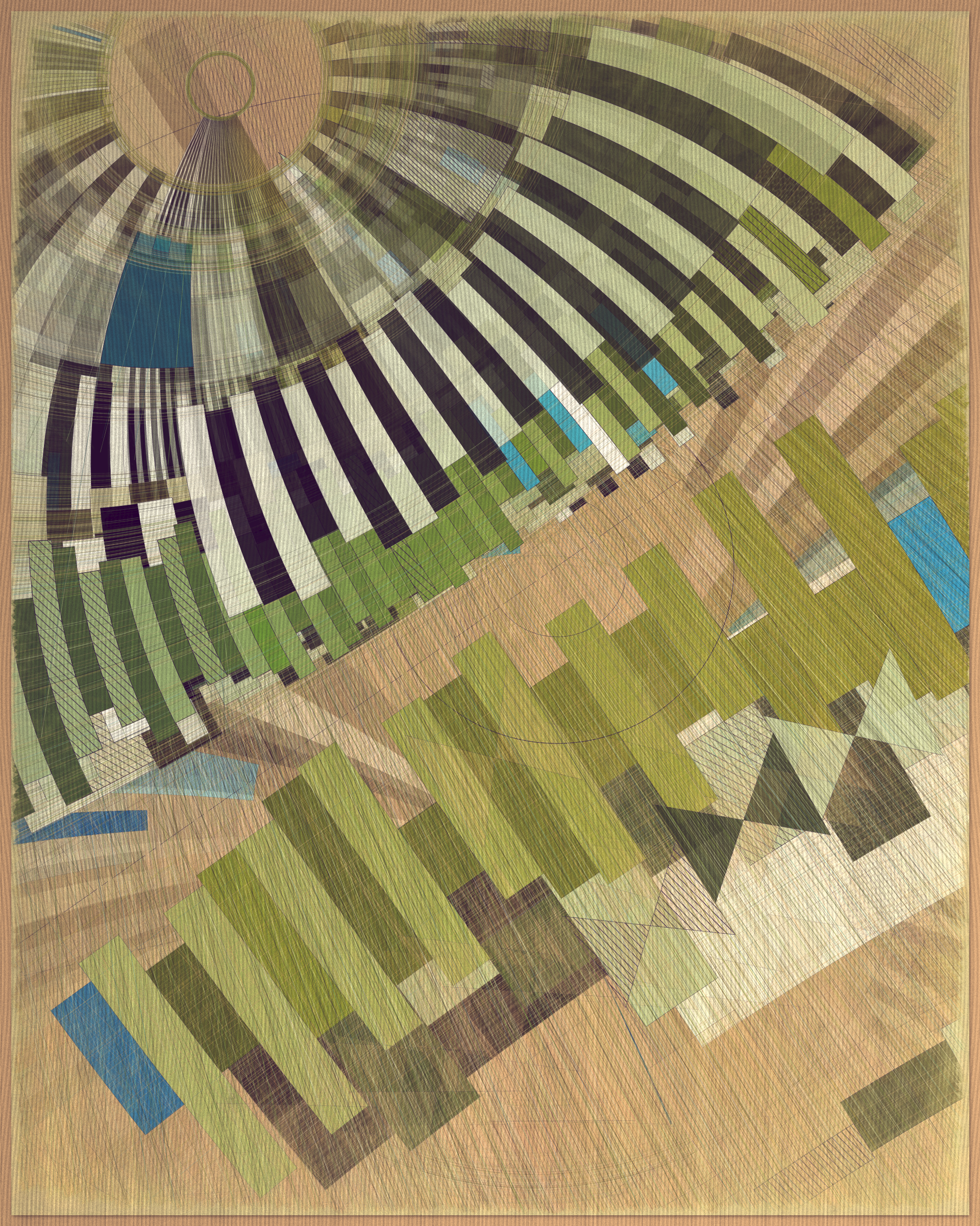 Art Blocks - Art Blocks v2 - Fontana #246 - NFT # 367000246