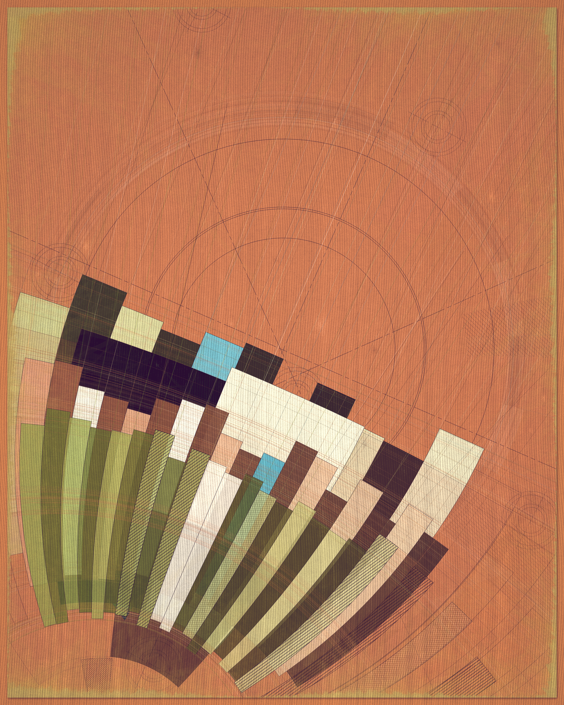 Art Blocks - Art Blocks v2 - Fontana #250 - NFT # 367000250